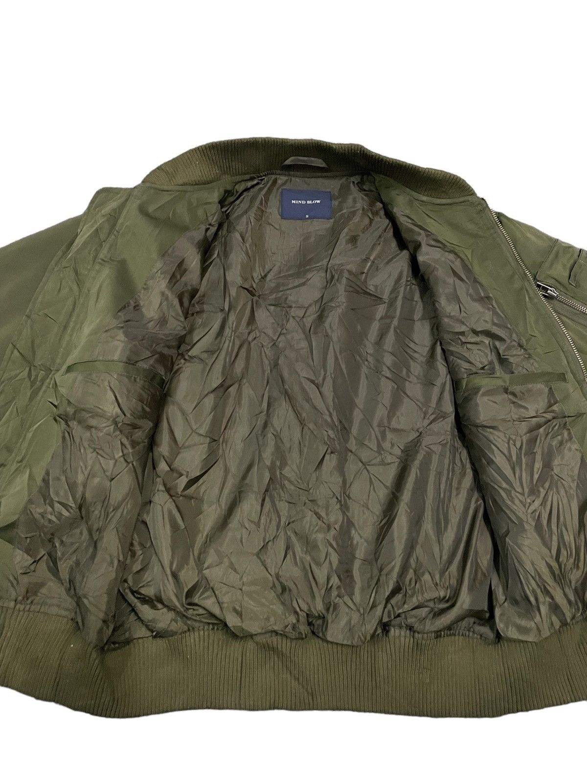 Japanese Brand Japanese Brand Mind Blow Baggy Style Bomber Jacket Size US S / EU 44-46 / 1 - 9 Thumbnail