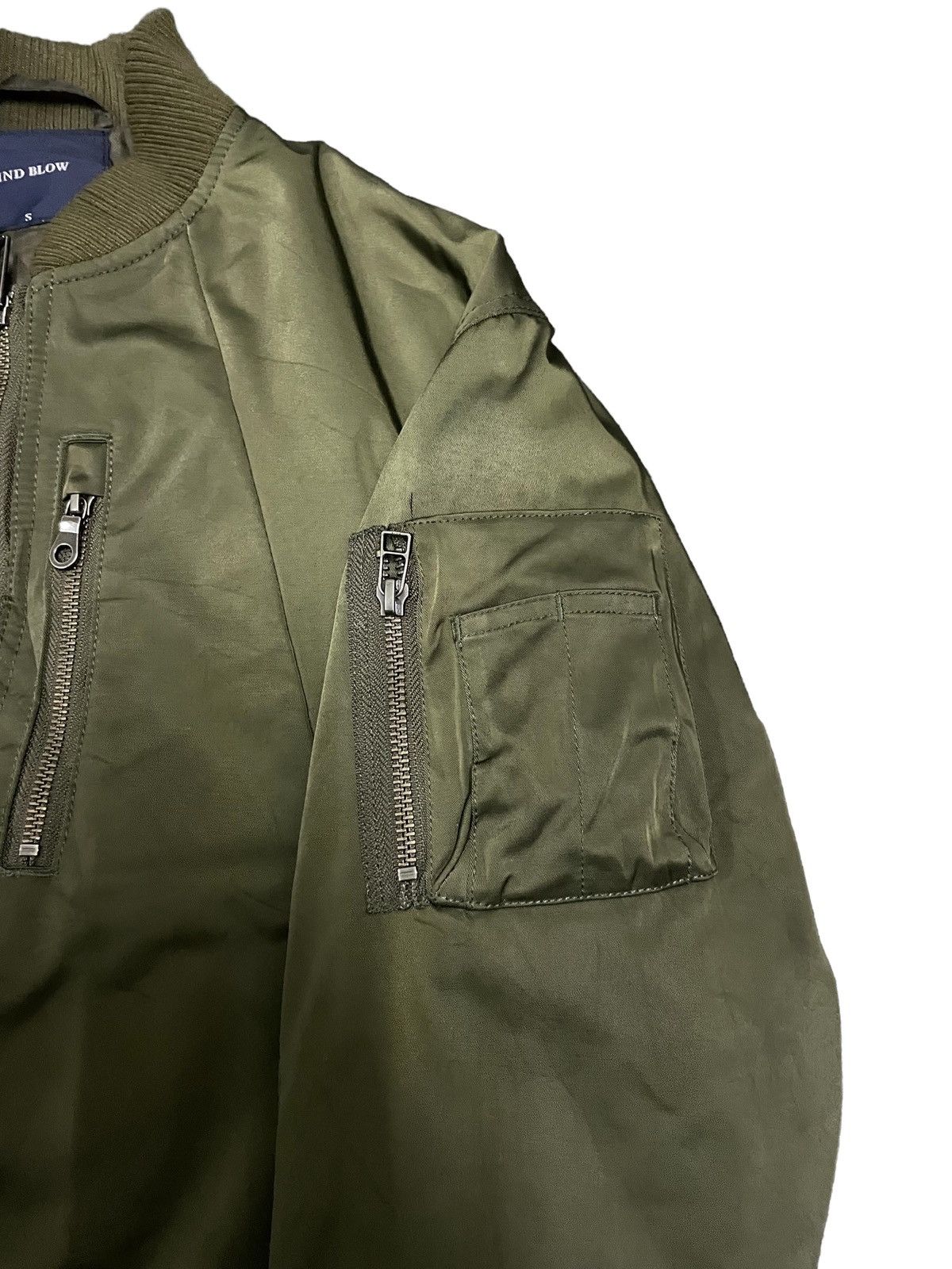 Japanese Brand Japanese Brand Mind Blow Baggy Style Bomber Jacket Size US S / EU 44-46 / 1 - 2 Thumbnail