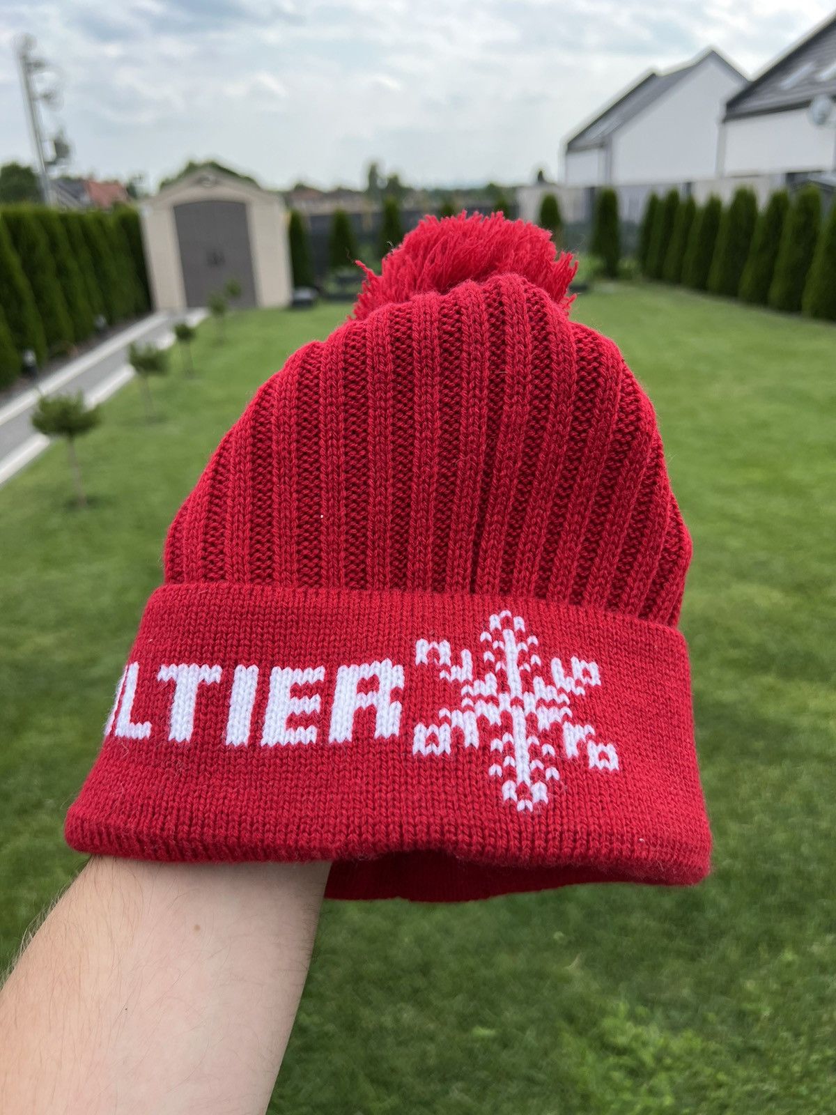 Jean Paul Gaultier Jean Paul Gaultier Rare Red Winter Hat Size ONE SIZE - 2 Thumbnail