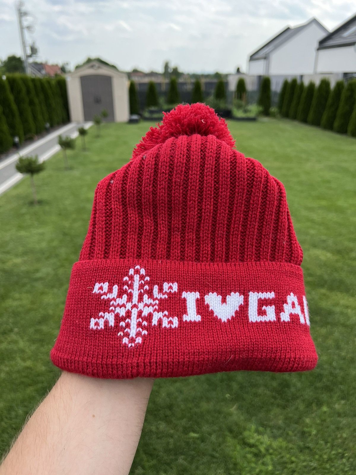 Jean Paul Gaultier Jean Paul Gaultier Rare Red Winter Hat Size ONE SIZE - 4 Thumbnail
