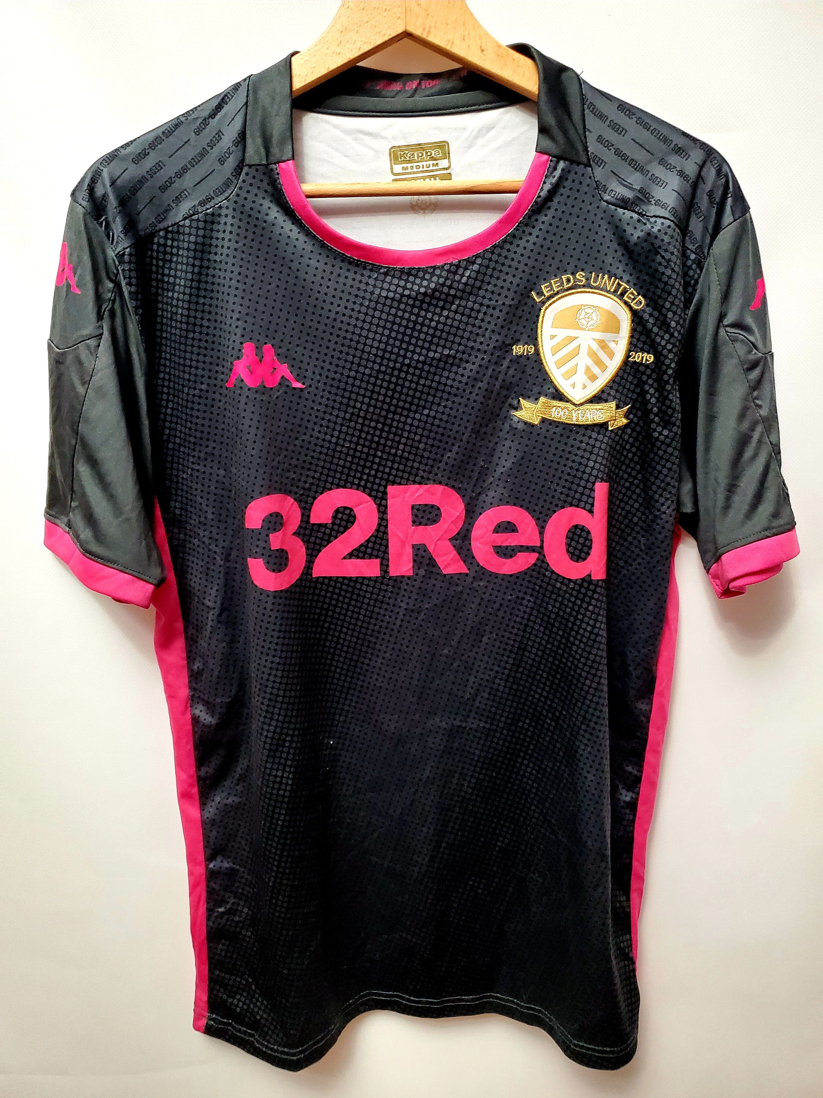 LEEDS UNITED 2019 2020 SHIRT JERSEY KAPPA sz M