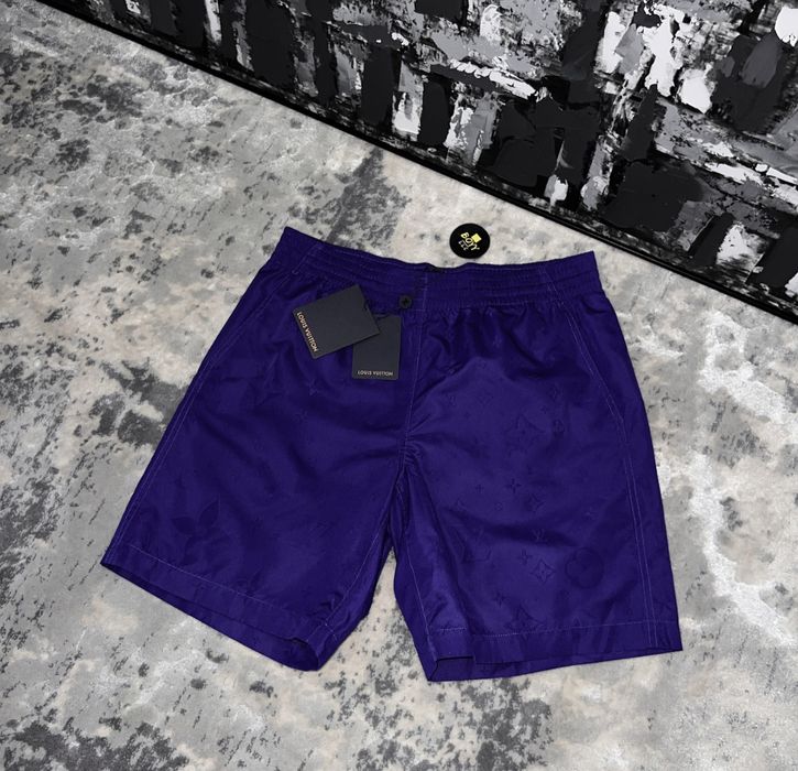 Louis Vuitton Mini purple shorts