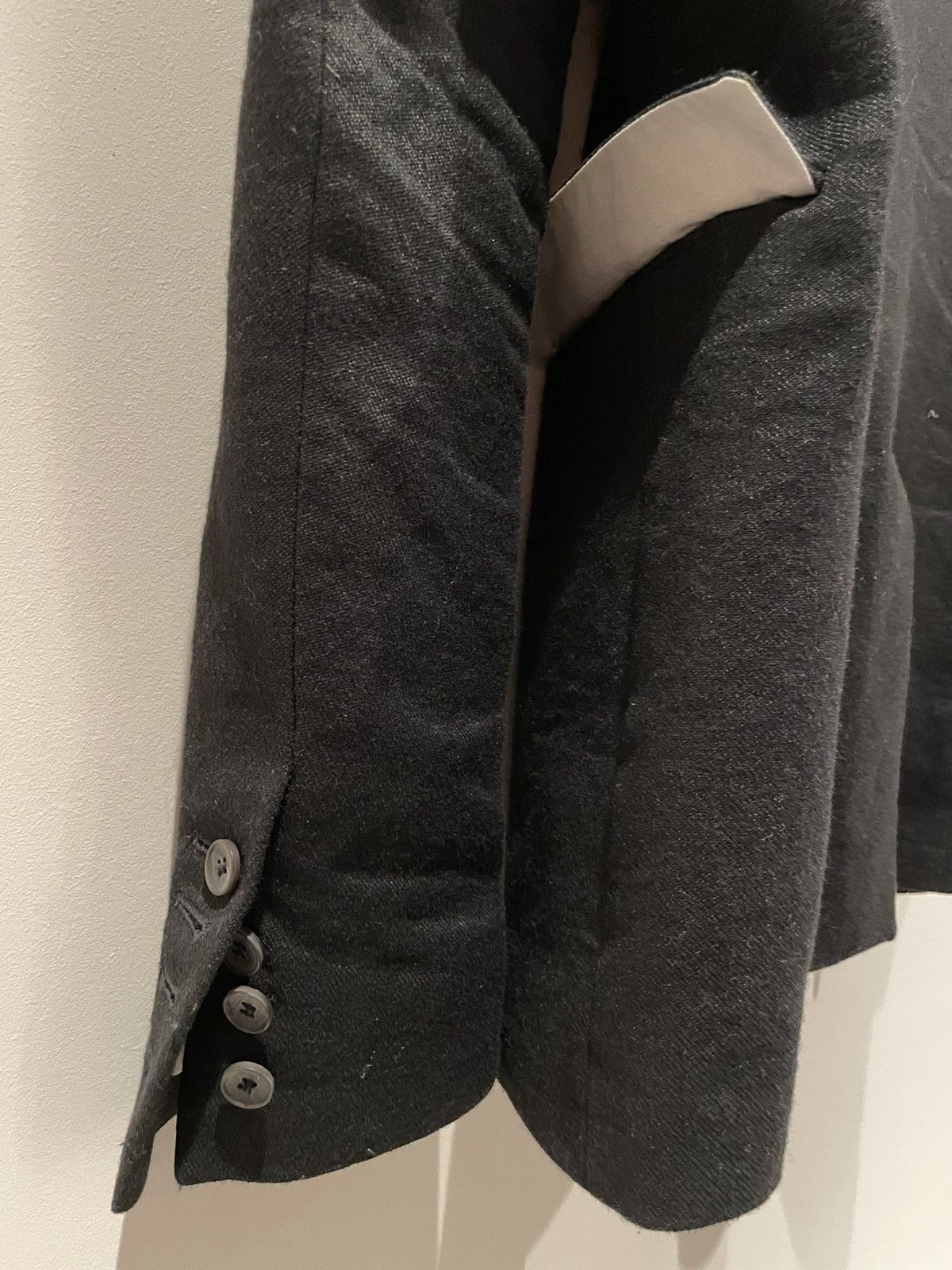 Poeme Bohemien Wool Blazer Jacket Size 36R - 4 Thumbnail