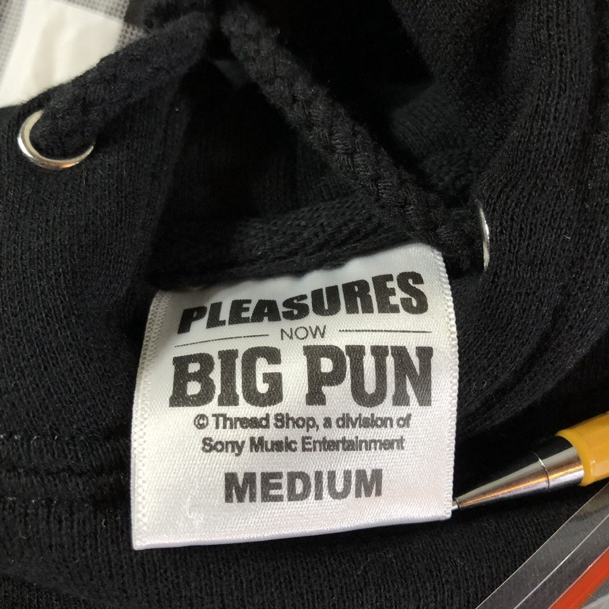 Pleasures Pleasures Now Big Pun Punisher Black M Embroidered Hoodie Size US M / EU 48-50 / 2 - 4 Thumbnail