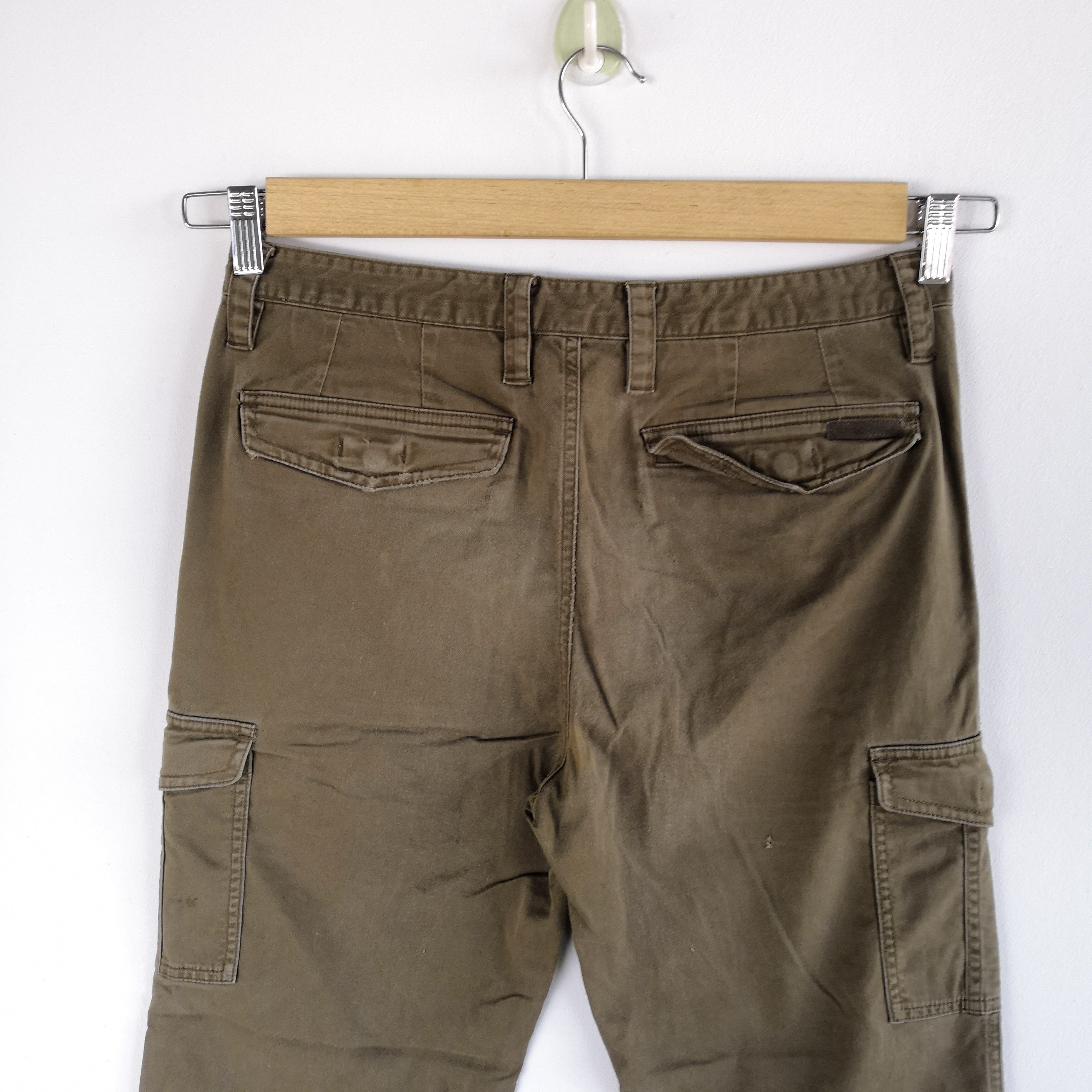 Japanese Brand × Vintage Vintage Crocodile Japanese Cargo Pants Multi Pocket Trousers Size 28" / US 6 / IT 42 - 5 Thumbnail