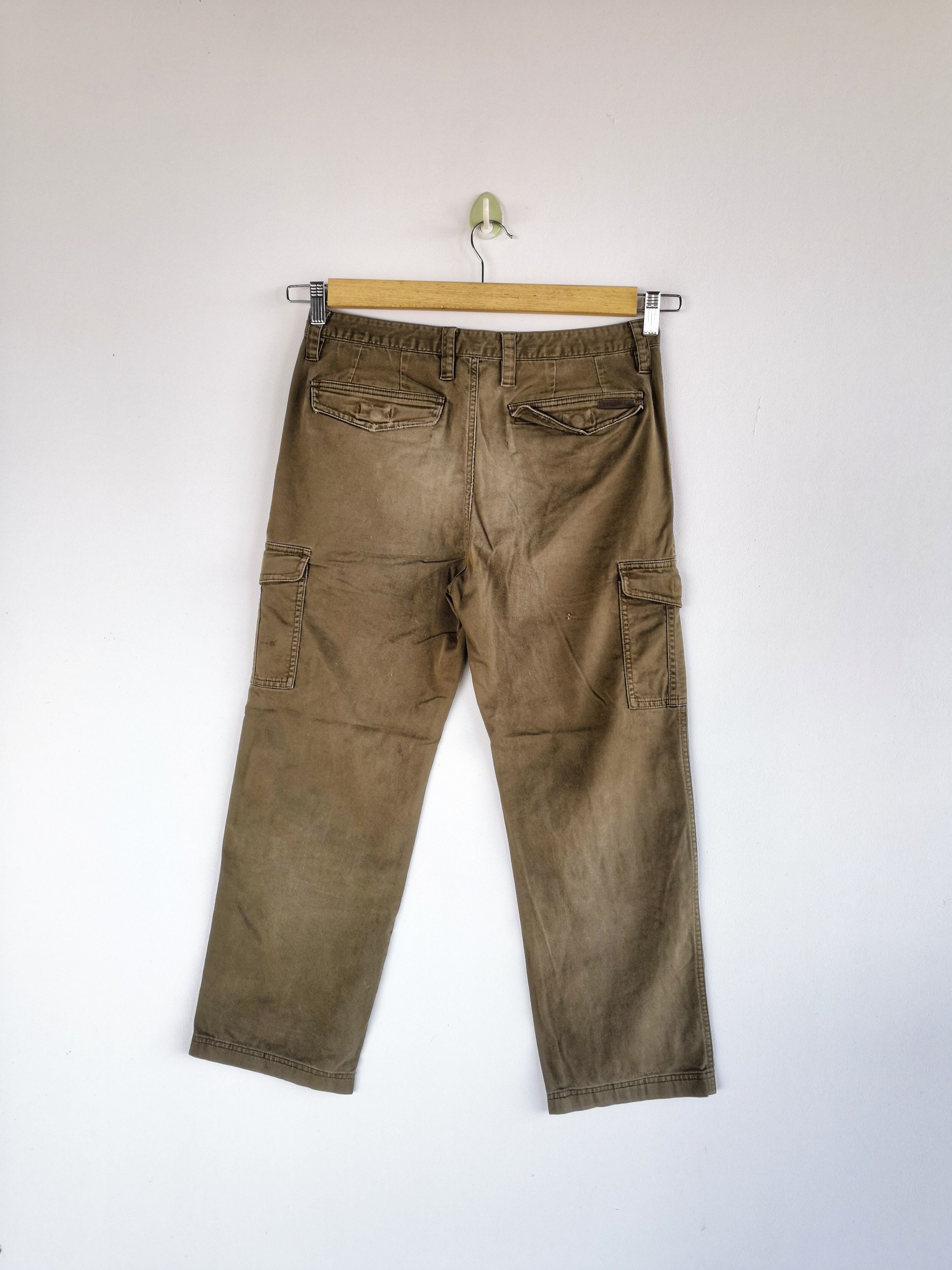 Japanese Brand × Vintage Vintage Crocodile Japanese Cargo Pants Multi Pocket Trousers Size 28" / US 6 / IT 42 - 2 Thumbnail