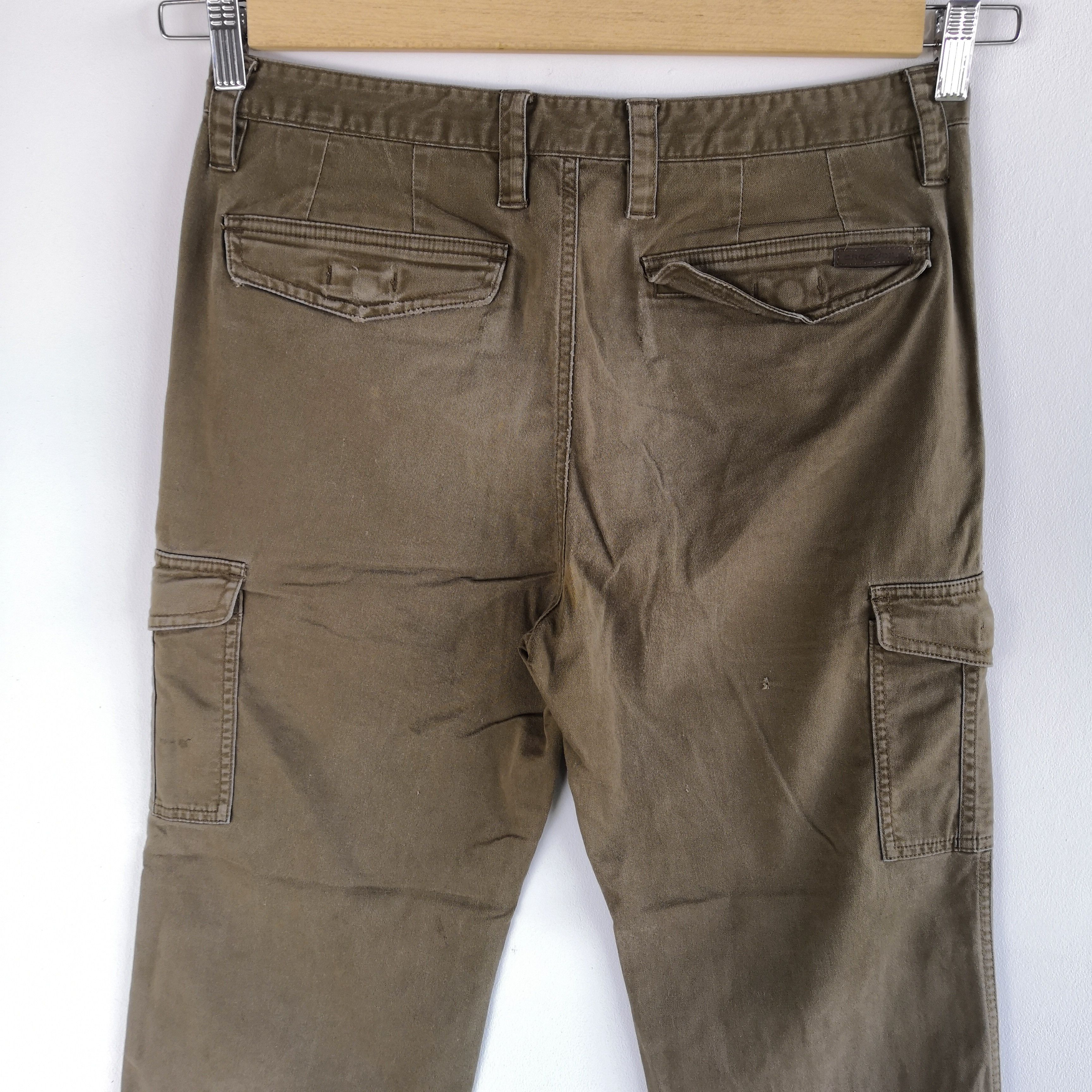 Japanese Brand × Vintage Vintage Crocodile Japanese Cargo Pants Multi Pocket Trousers Size 28" / US 6 / IT 42 - 6 Thumbnail
