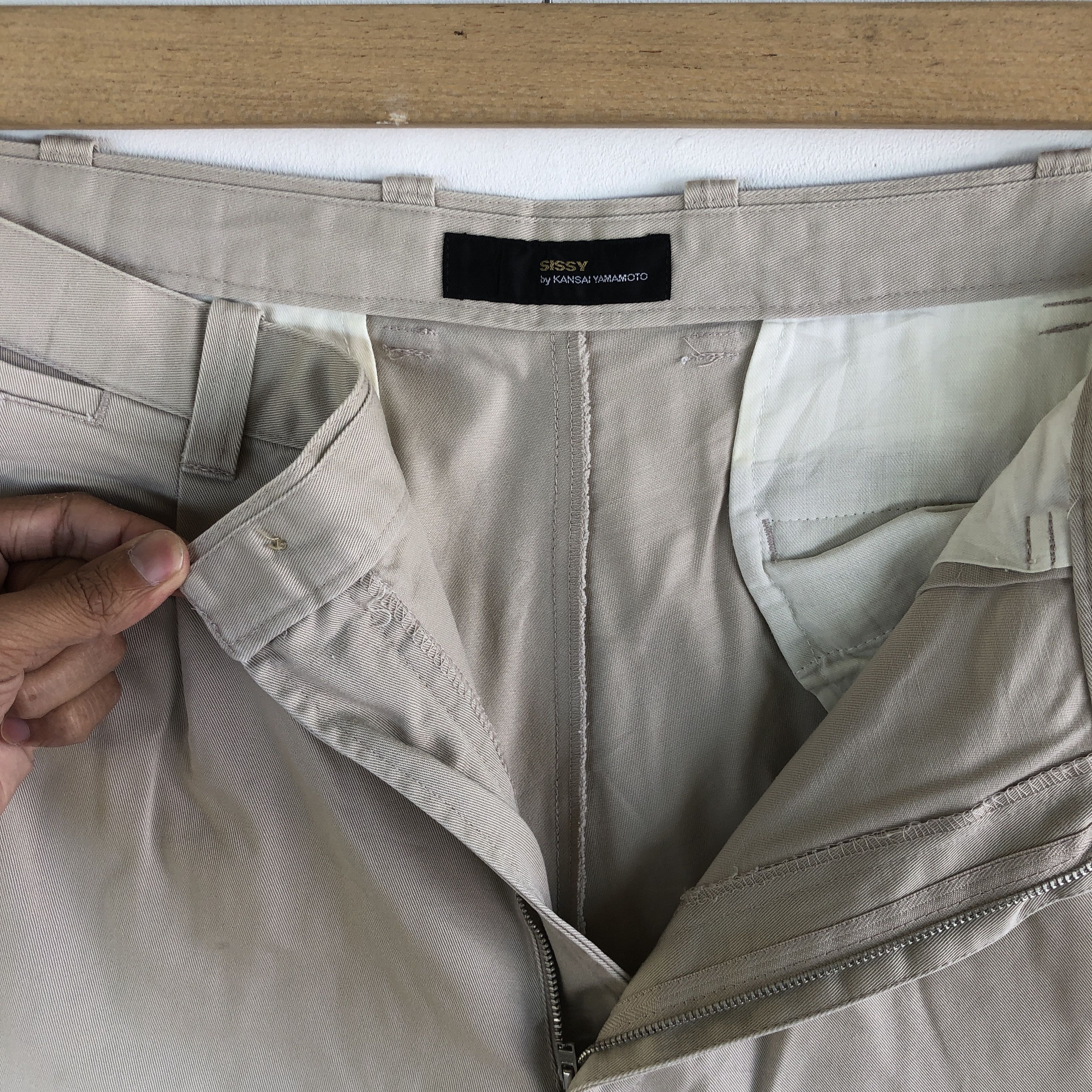 Japanese Brand × Kansai Yamamoto × Vintage Vintage Kansai Yamamoto Trousers Sissy Japanese Pants Size US 32 / EU 48 - 9 Thumbnail