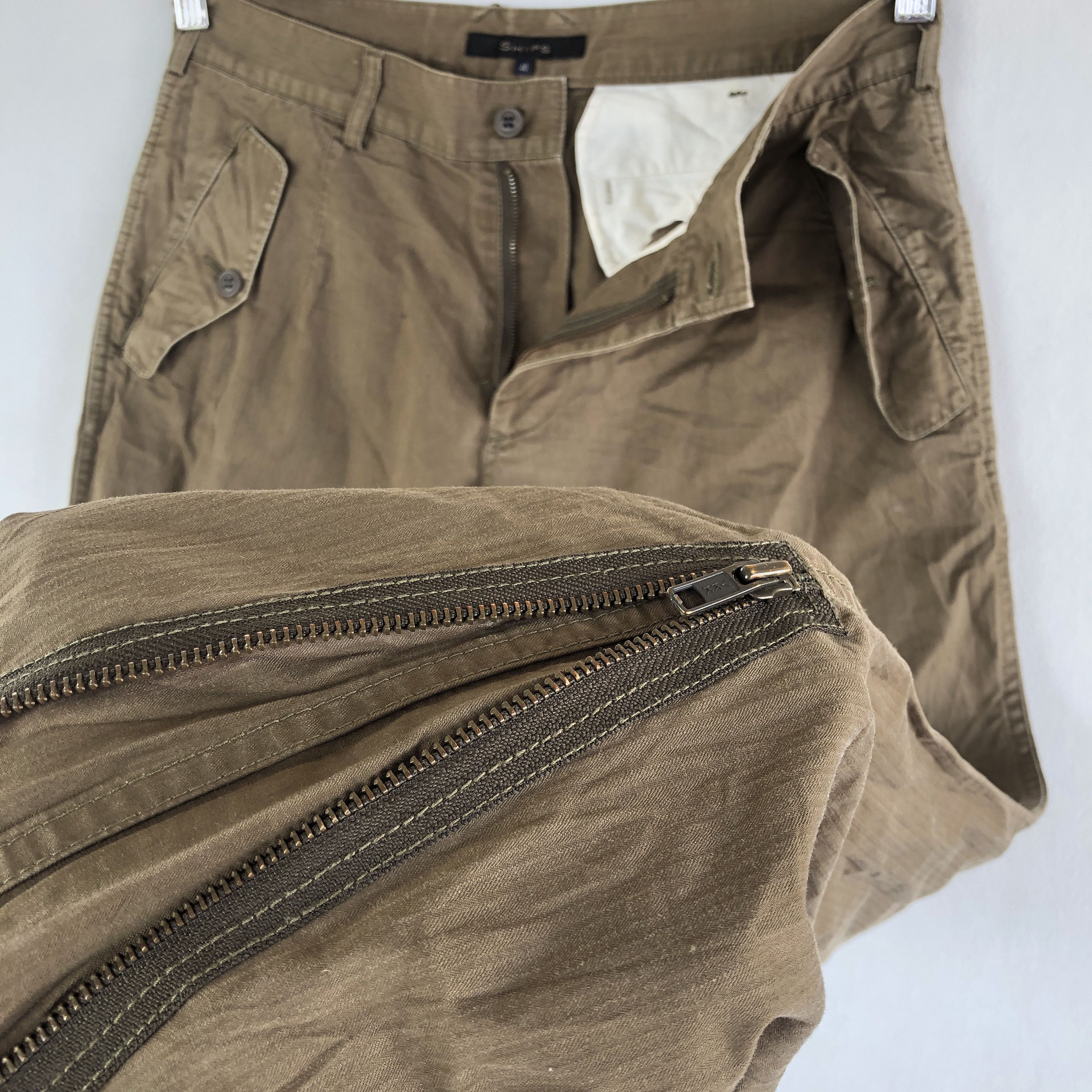 Japanese Brand × SHIPS × Vintage Vintage Ships Japan Trousers Double Knee Japanese Pants Size 28" / US 6 / IT 42 - 12 Thumbnail