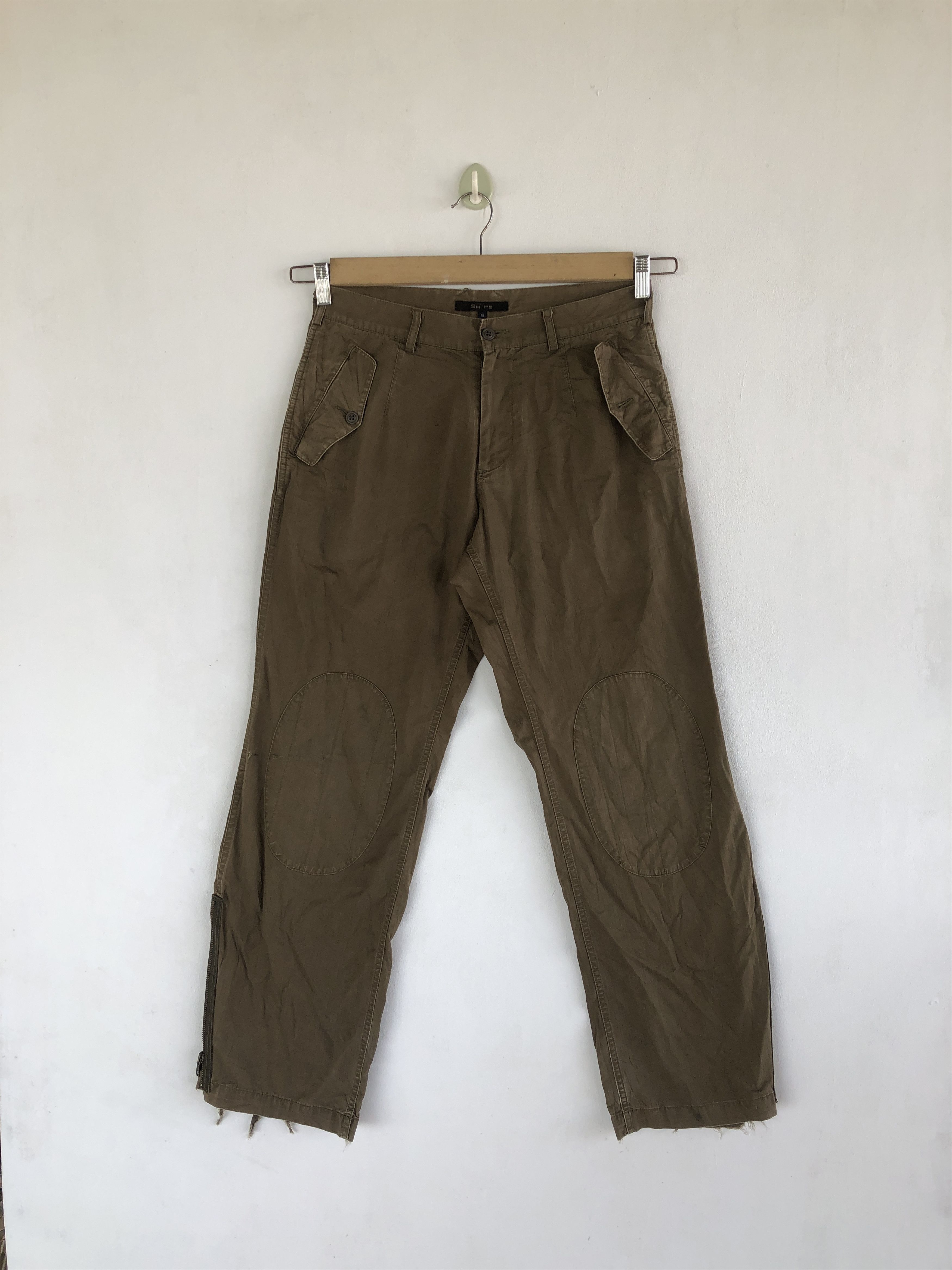 Japanese Brand × SHIPS × Vintage Vintage Ships Japan Trousers Double Knee Japanese Pants Size 28" / US 6 / IT 42 - 1 Thumbnail