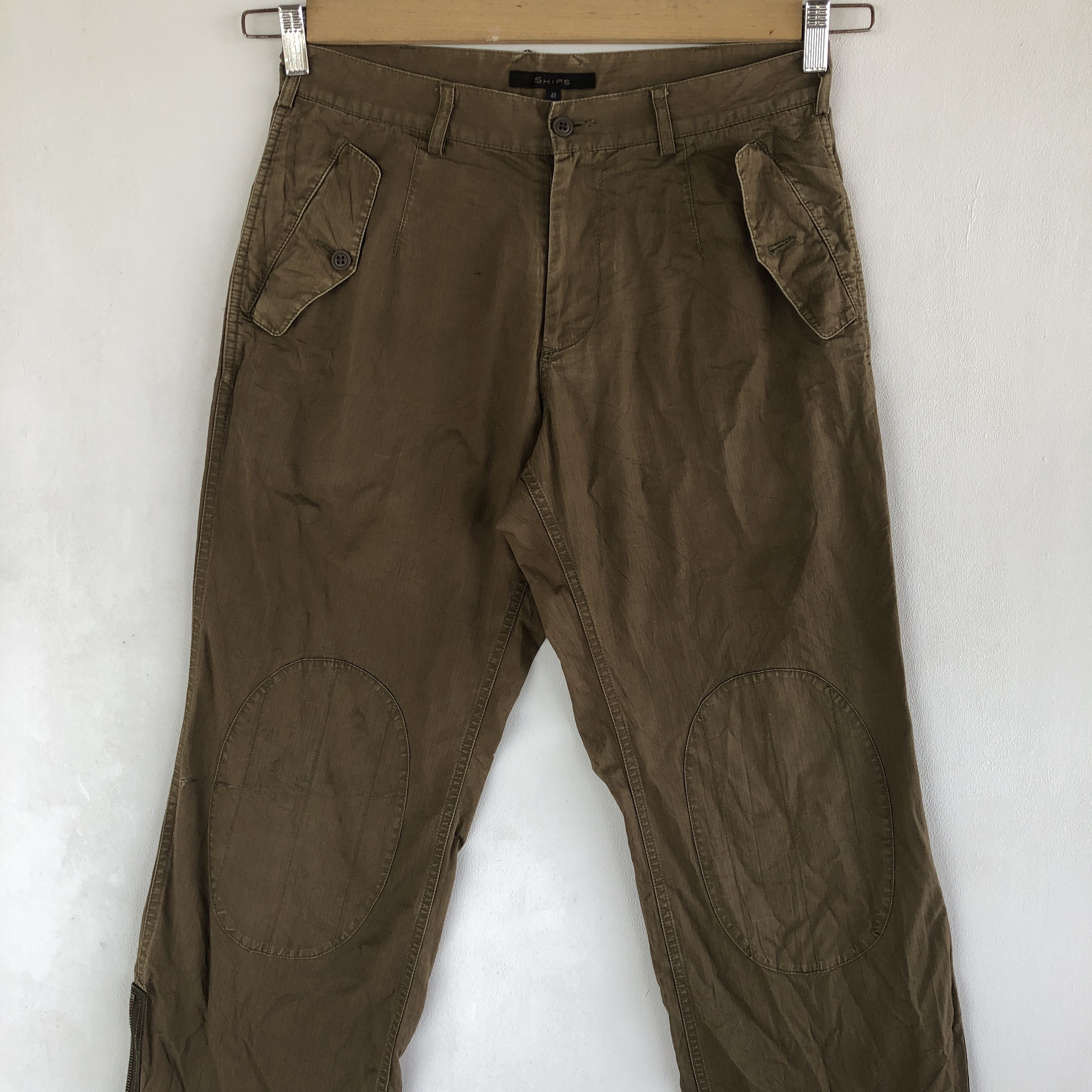 Japanese Brand × SHIPS × Vintage Vintage Ships Japan Trousers Double Knee Japanese Pants Size 28" / US 6 / IT 42 - 5 Thumbnail