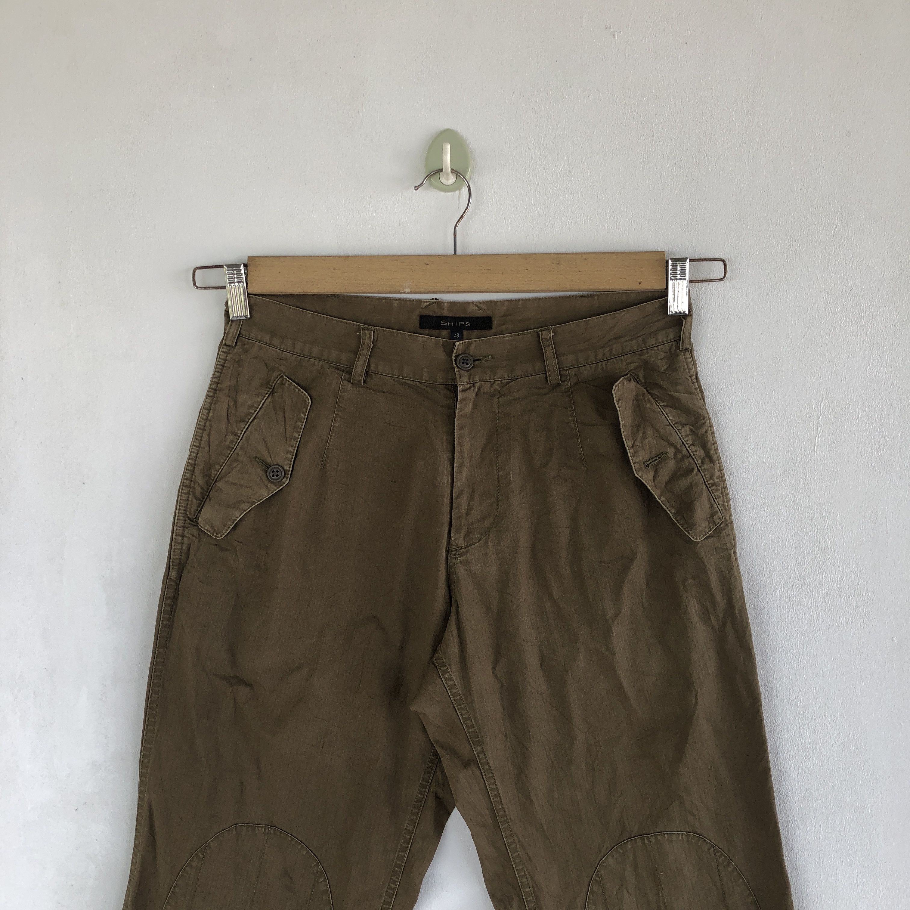 Japanese Brand × SHIPS × Vintage Vintage Ships Japan Trousers Double Knee Japanese Pants Size 28" / US 6 / IT 42 - 3 Thumbnail