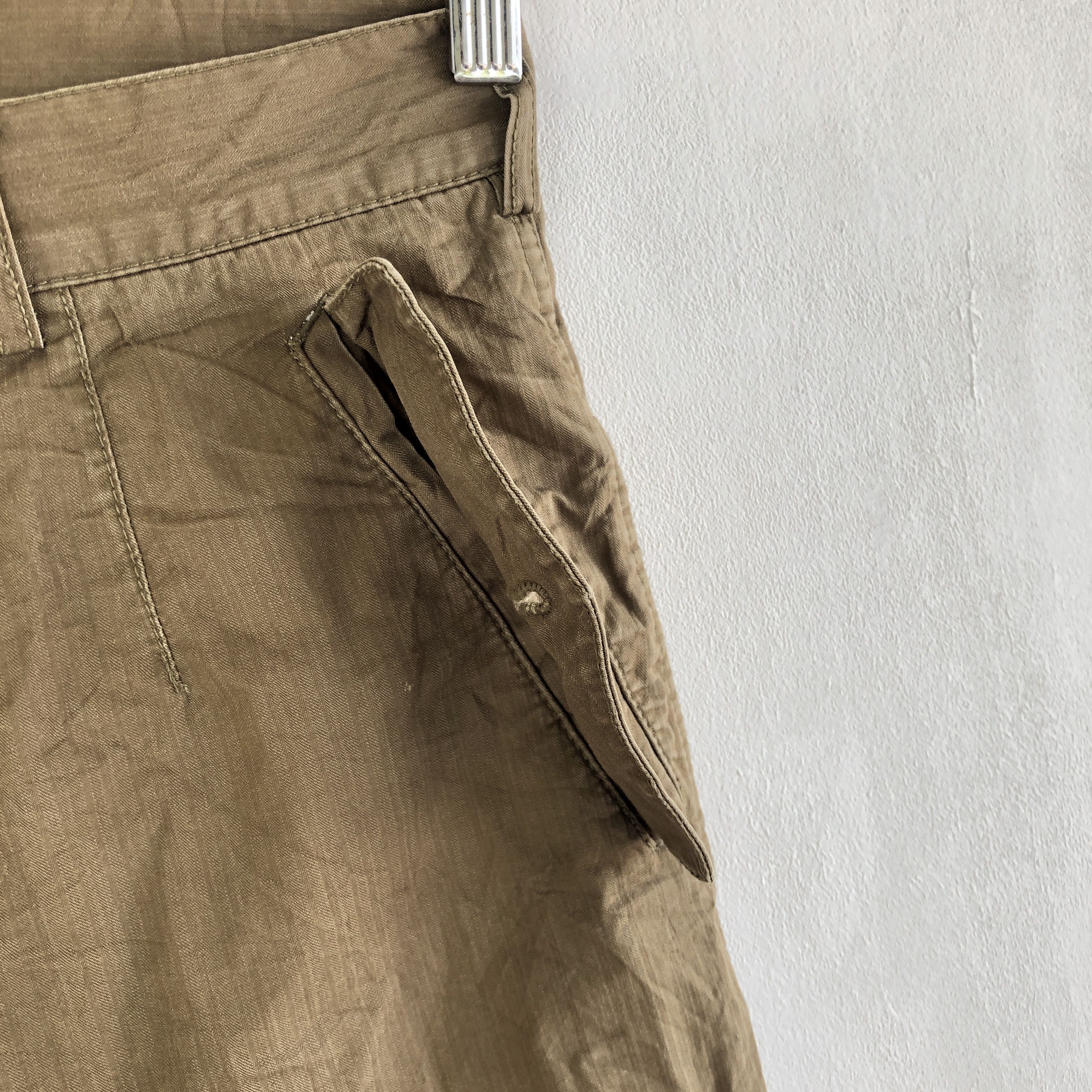 Japanese Brand × SHIPS × Vintage Vintage Ships Japan Trousers Double Knee Japanese Pants Size 28" / US 6 / IT 42 - 7 Thumbnail