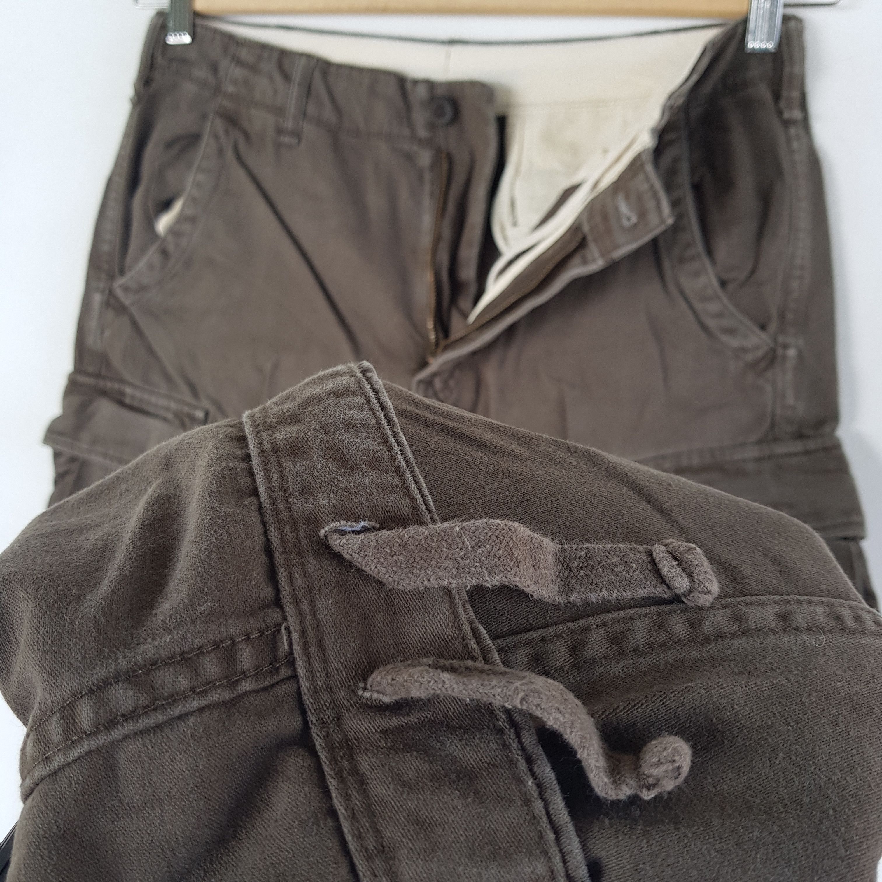 Japanese Brand × Vintage Vintage Japanese Cargo Pants Multi Pocket Trousers Pants Size US 32 / EU 48 - 10 Thumbnail