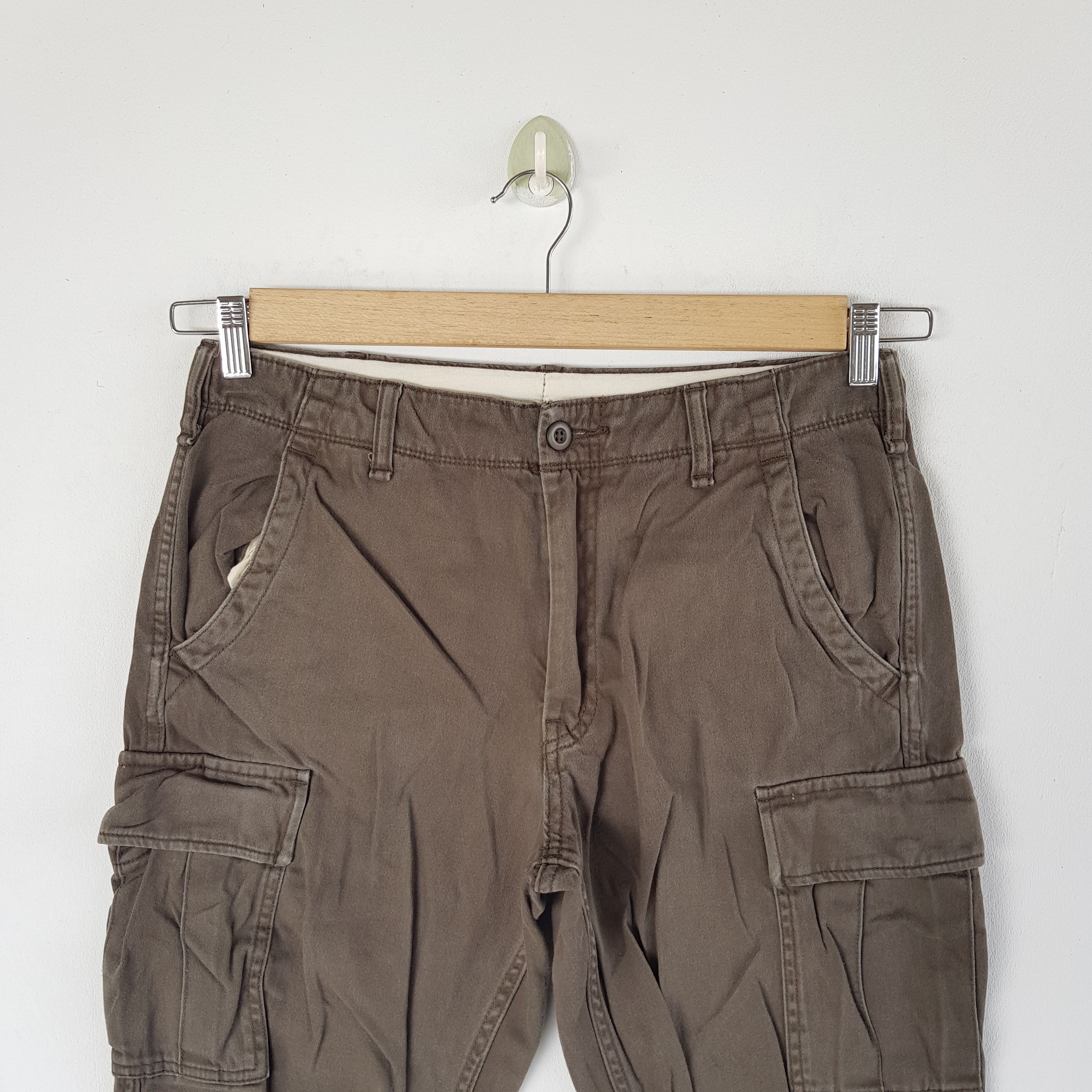 Japanese Brand × Vintage Vintage Japanese Cargo Pants Multi Pocket Trousers Pants Size US 32 / EU 48 - 5 Thumbnail