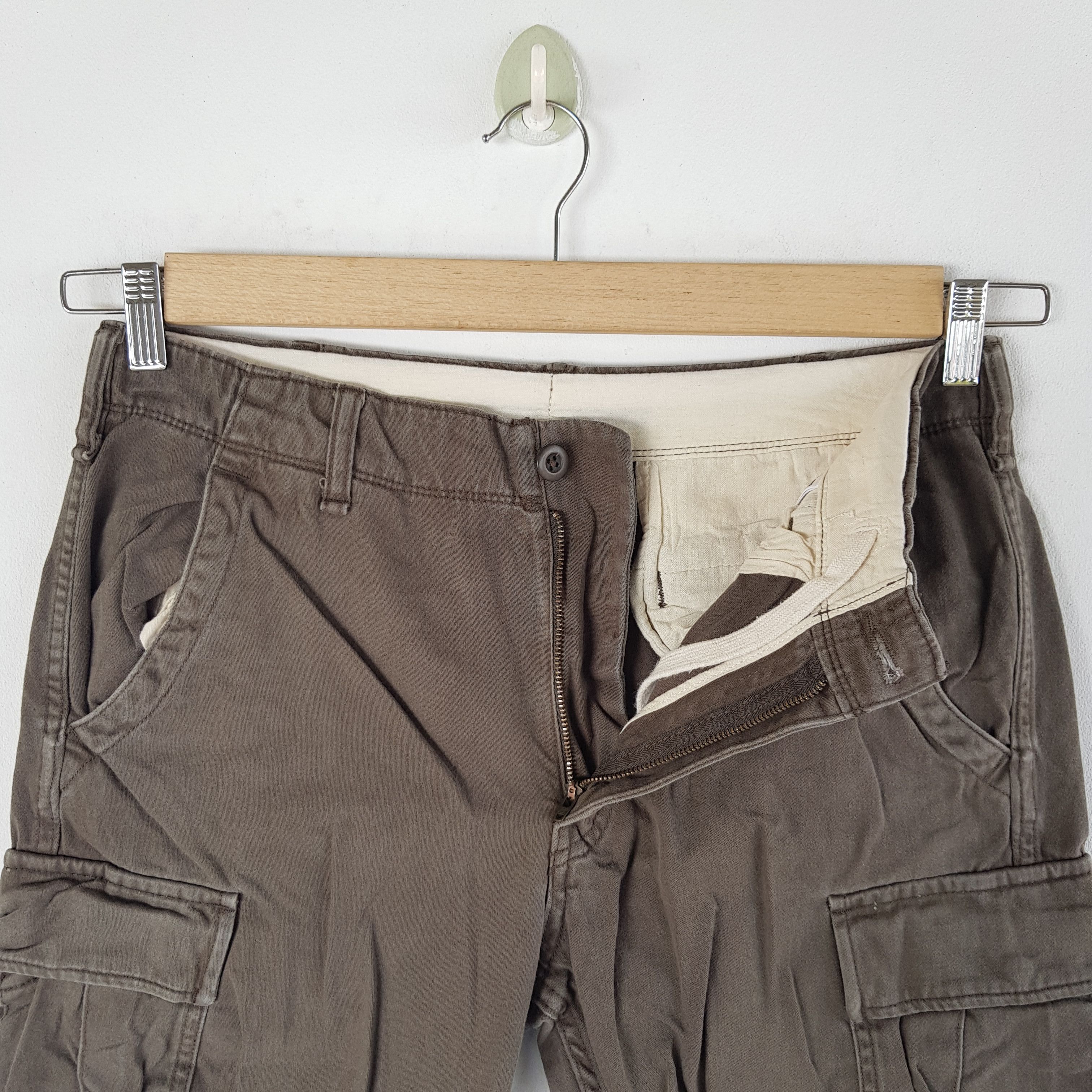 Japanese Brand × Vintage Vintage Japanese Cargo Pants Multi Pocket Trousers Pants Size US 32 / EU 48 - 8 Thumbnail