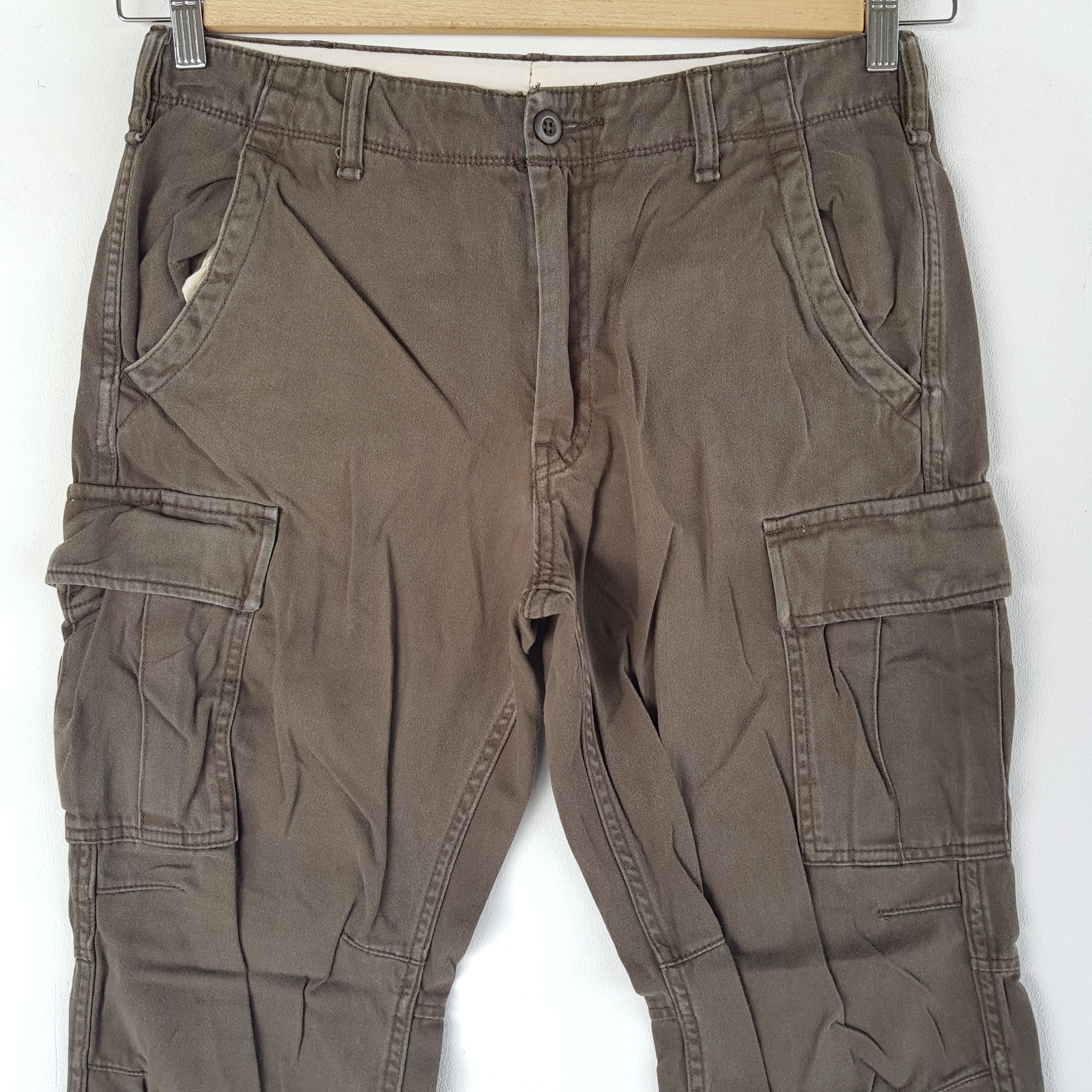 Japanese Brand × Vintage Vintage Japanese Cargo Pants Multi Pocket Trousers Pants Size US 32 / EU 48 - 3 Thumbnail