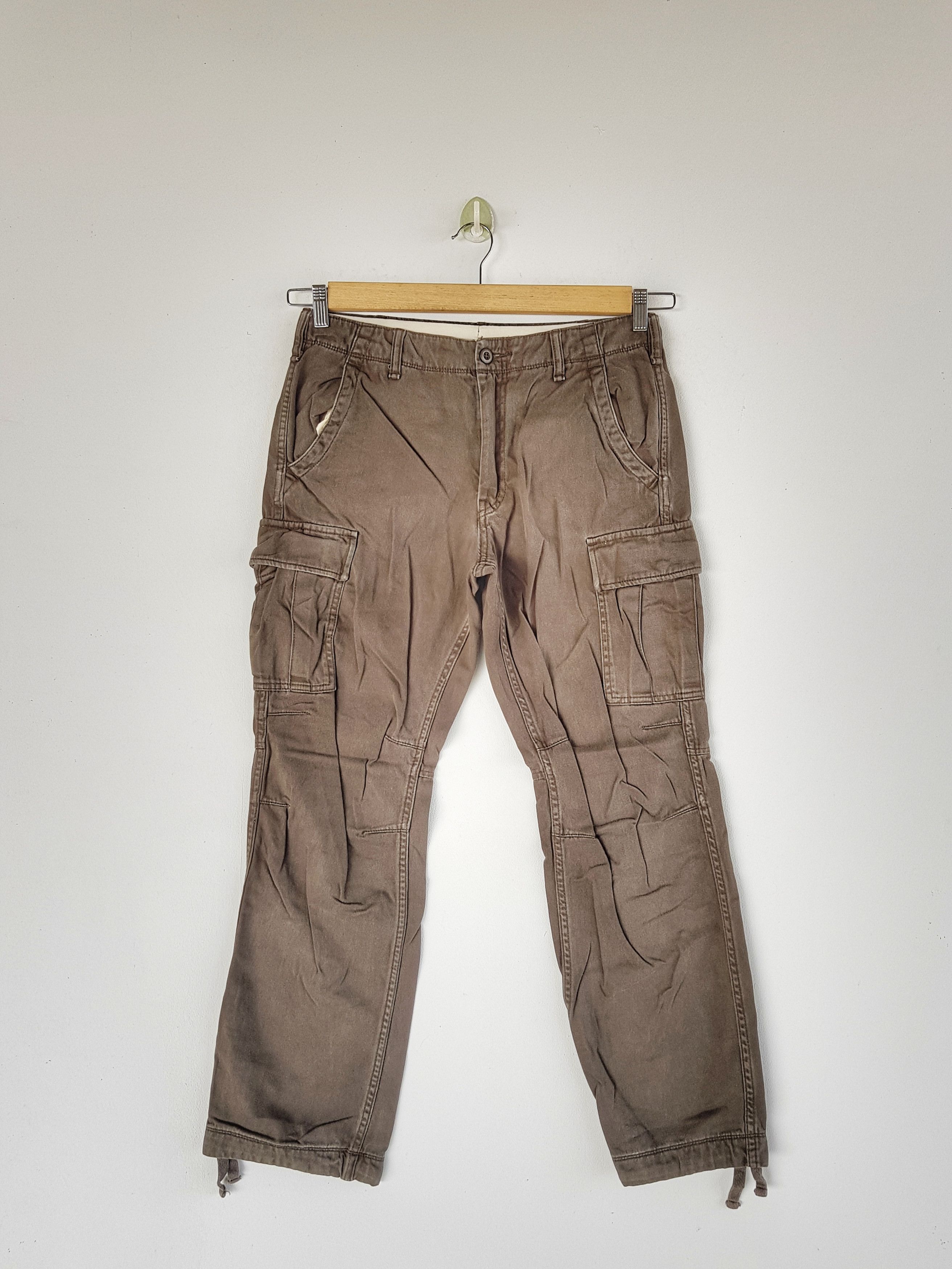 Japanese Brand × Vintage Vintage Japanese Cargo Pants Multi Pocket Trousers Pants Size US 32 / EU 48 - 1 Thumbnail