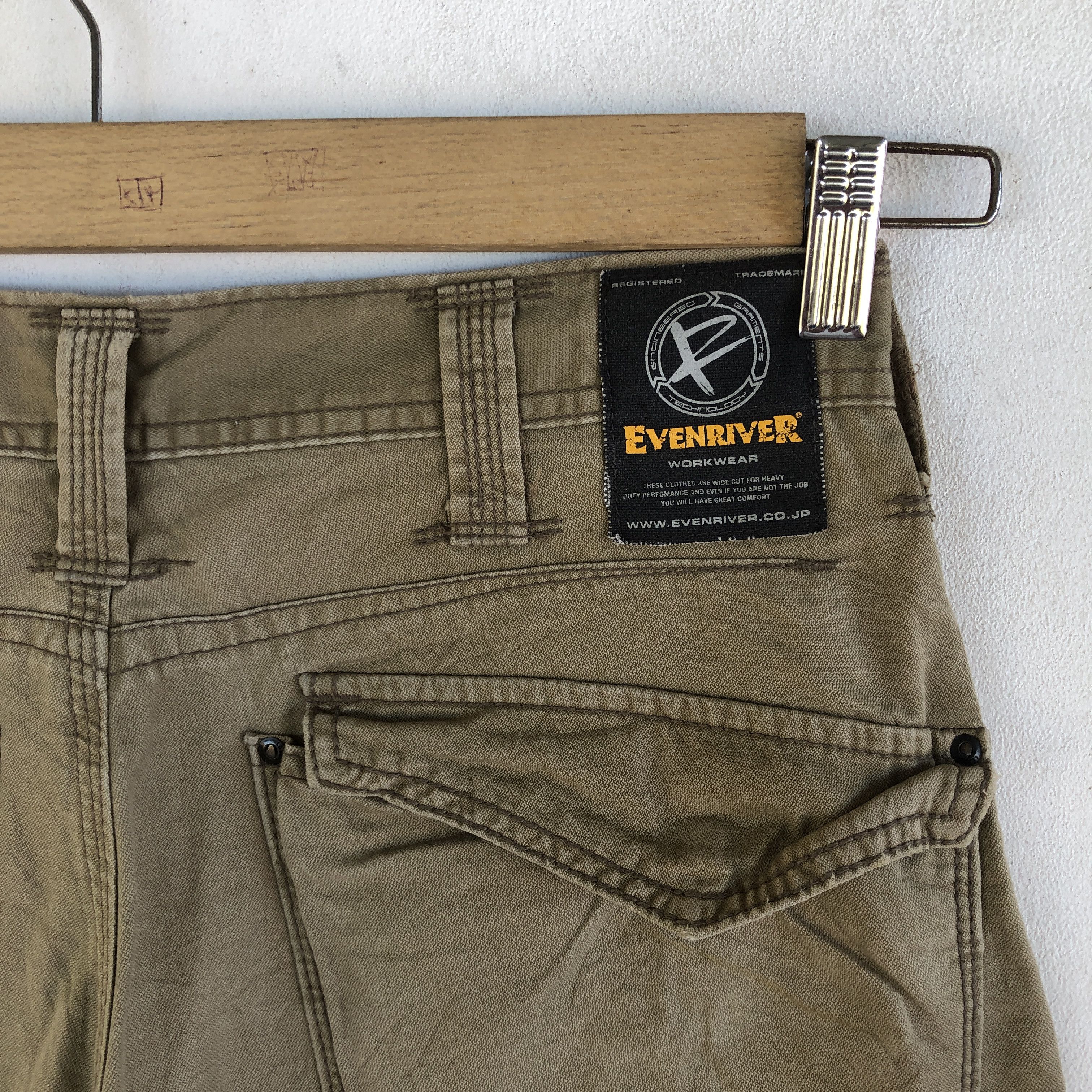 Japanese Brand × Vintage Vintage Japanese Cargo Pants Multi Pocket Bondage Trousers Size 28" / US 6 / IT 42 - 7 Thumbnail