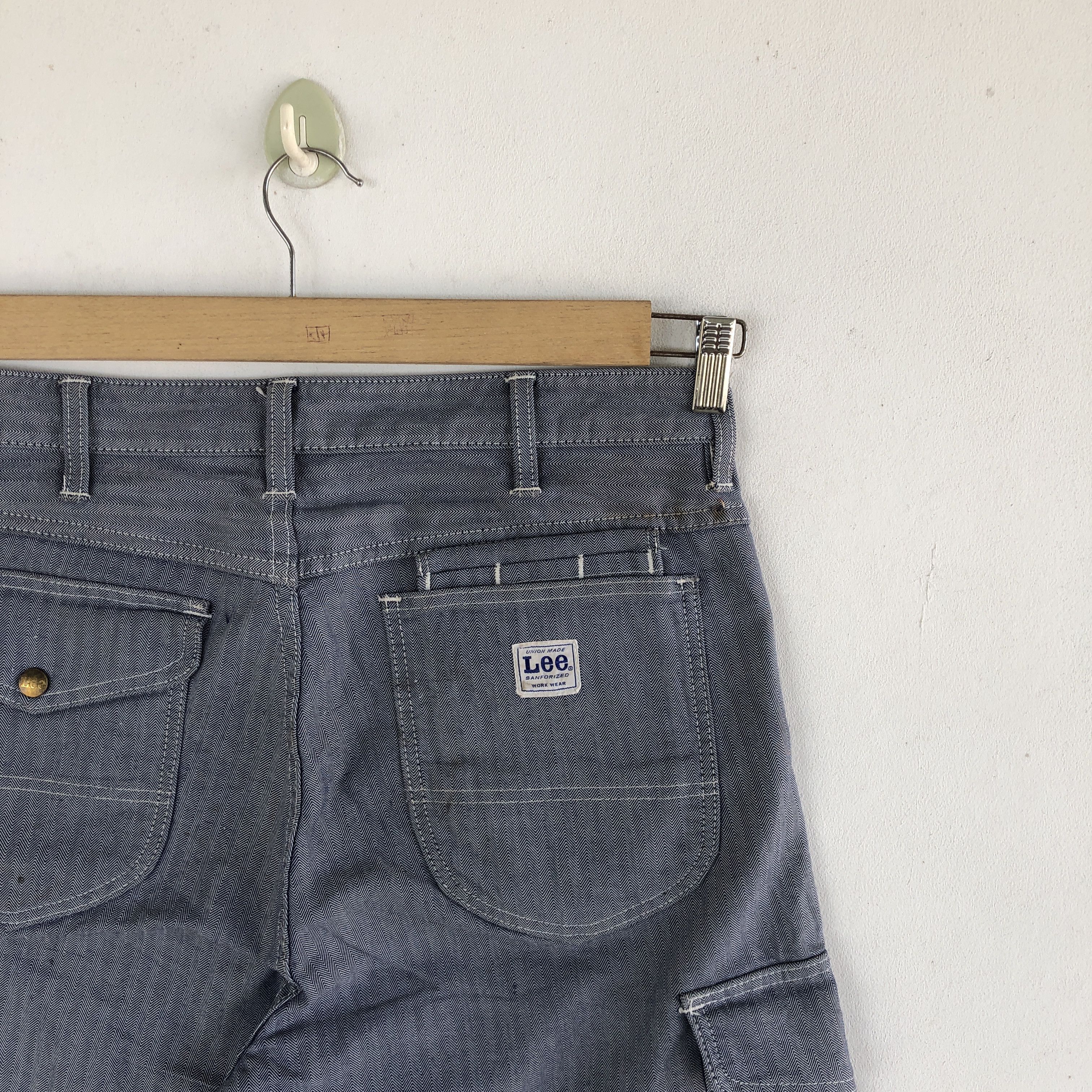 Japanese Brand × Vintage Vintage Japanese Cargo Pants Multi Pocket Bondage Trousers Size US 34 / EU 50 - 7 Thumbnail