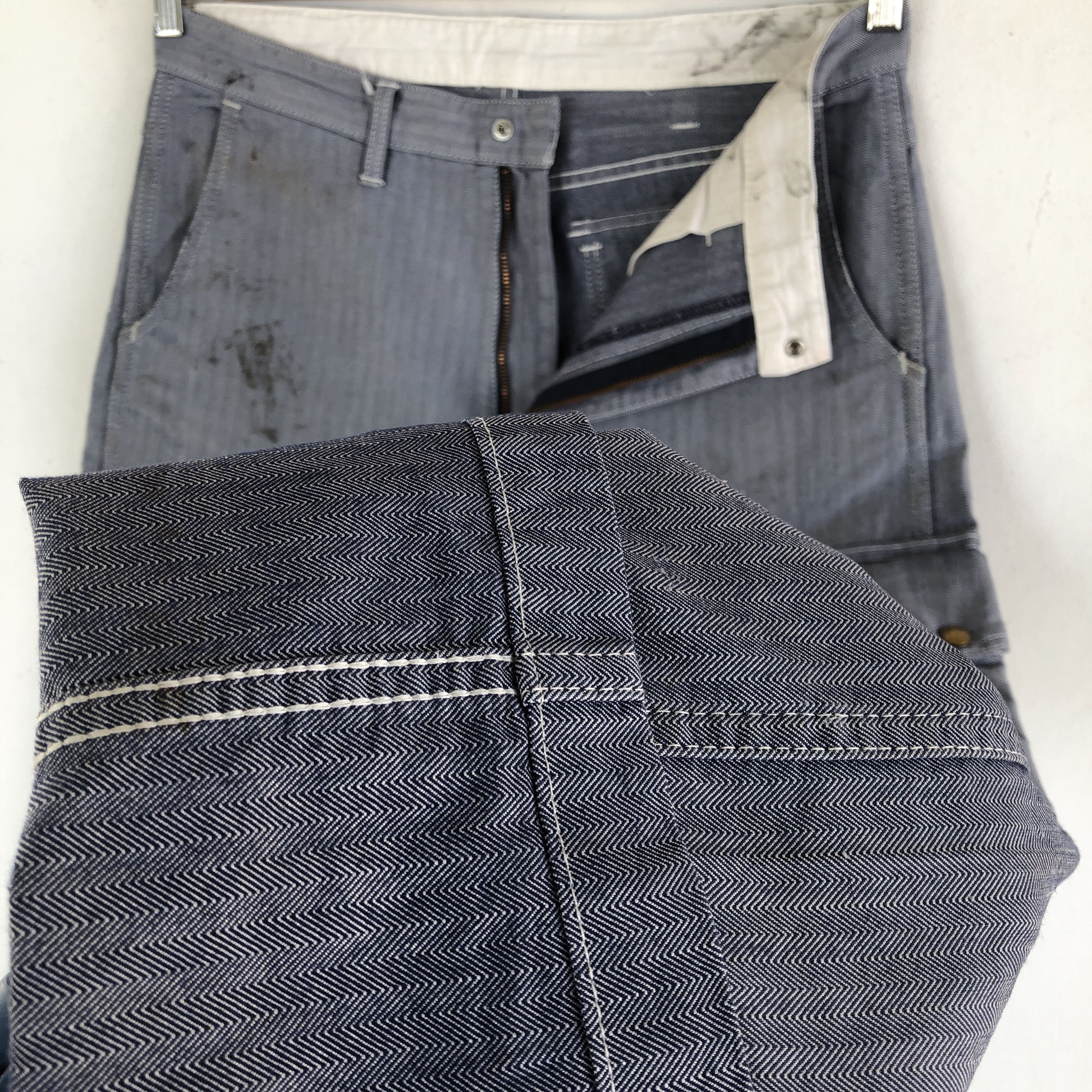 Japanese Brand × Vintage Vintage Japanese Cargo Pants Multi Pocket Bondage Trousers Size US 34 / EU 50 - 12 Thumbnail