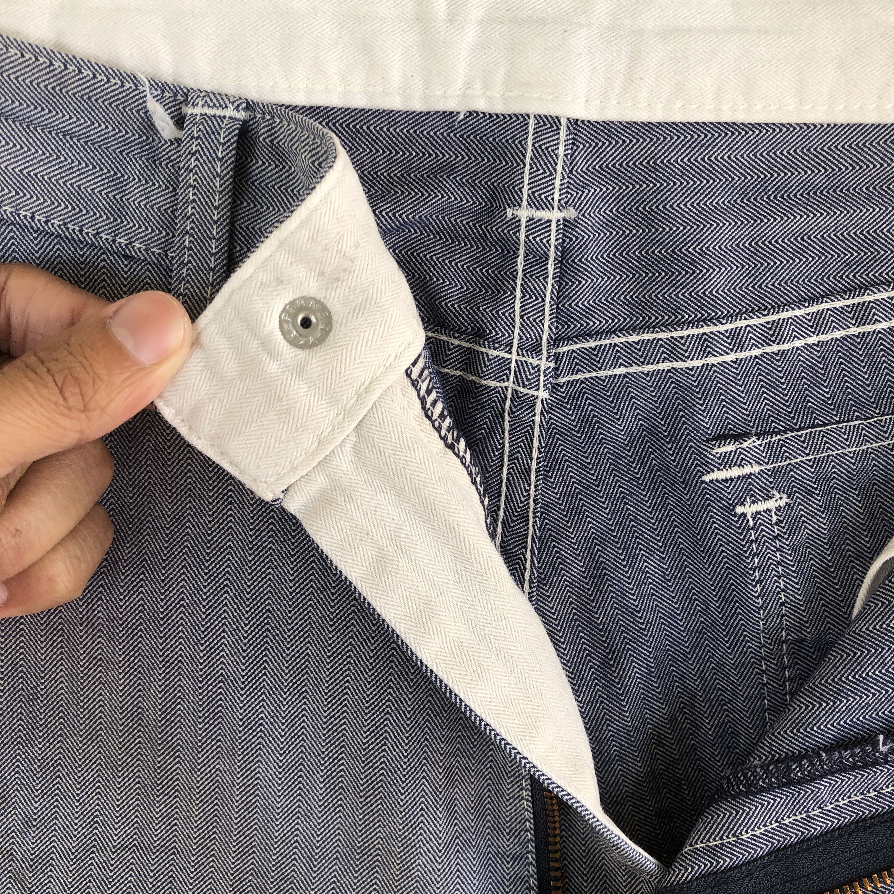 Japanese Brand × Vintage Vintage Japanese Cargo Pants Multi Pocket Bondage Trousers Size US 34 / EU 50 - 8 Thumbnail