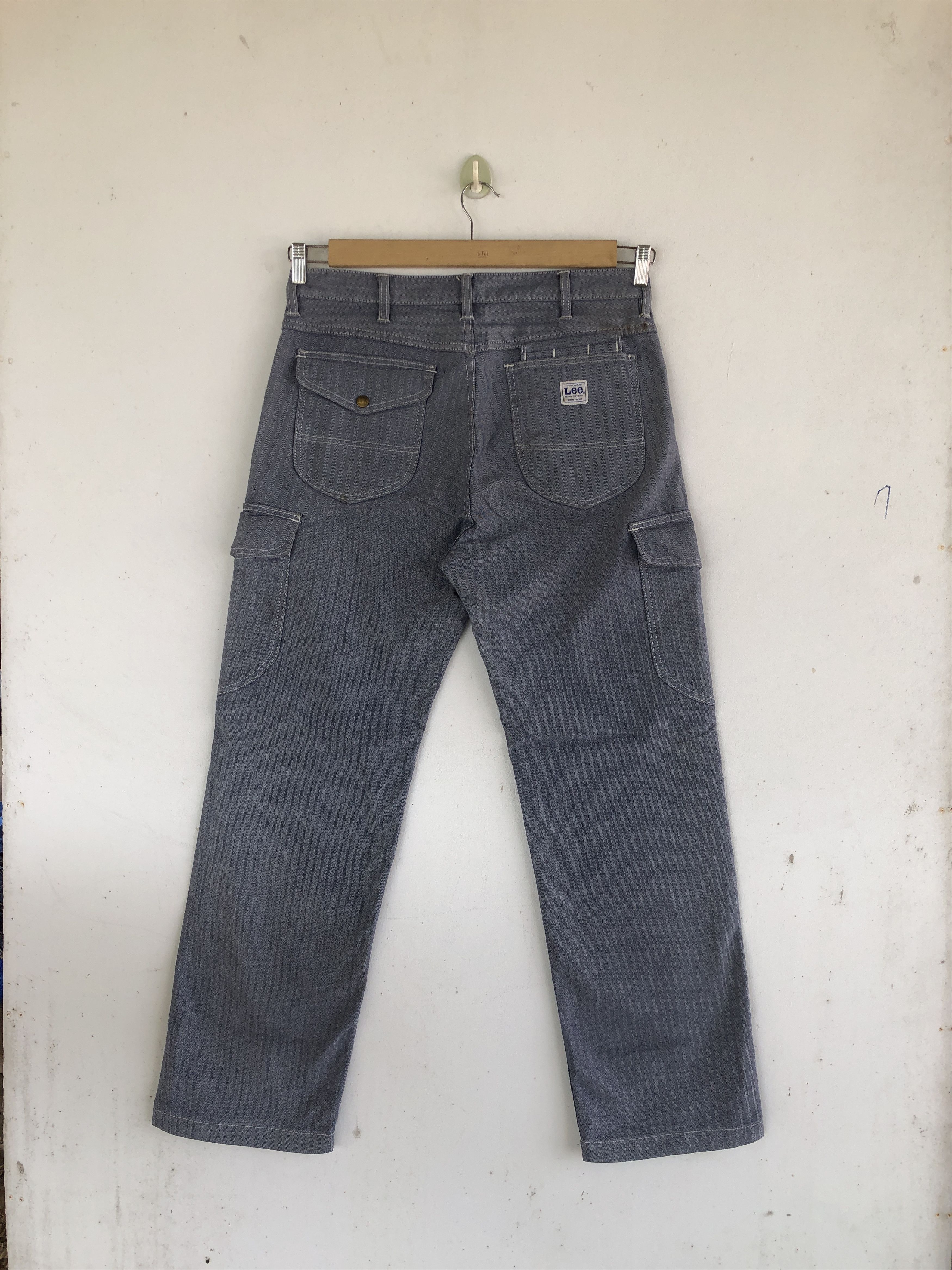Japanese Brand × Vintage Vintage Japanese Cargo Pants Multi Pocket Bondage Trousers Size US 34 / EU 50 - 2 Thumbnail