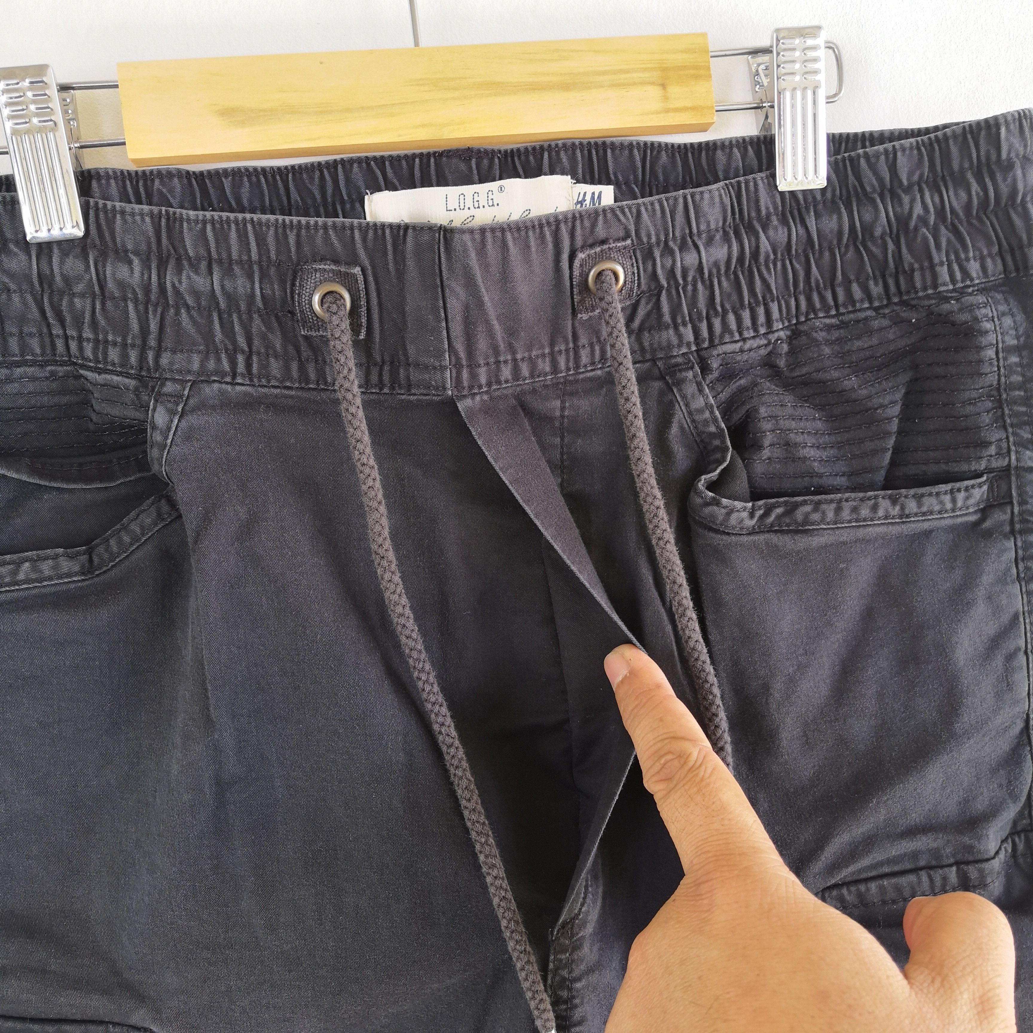 Japanese Brand × Vintage Japanese Cargo Pants Multi Pocket Tactical Trousers Joggers Size US 30 / EU 46 - 7 Thumbnail
