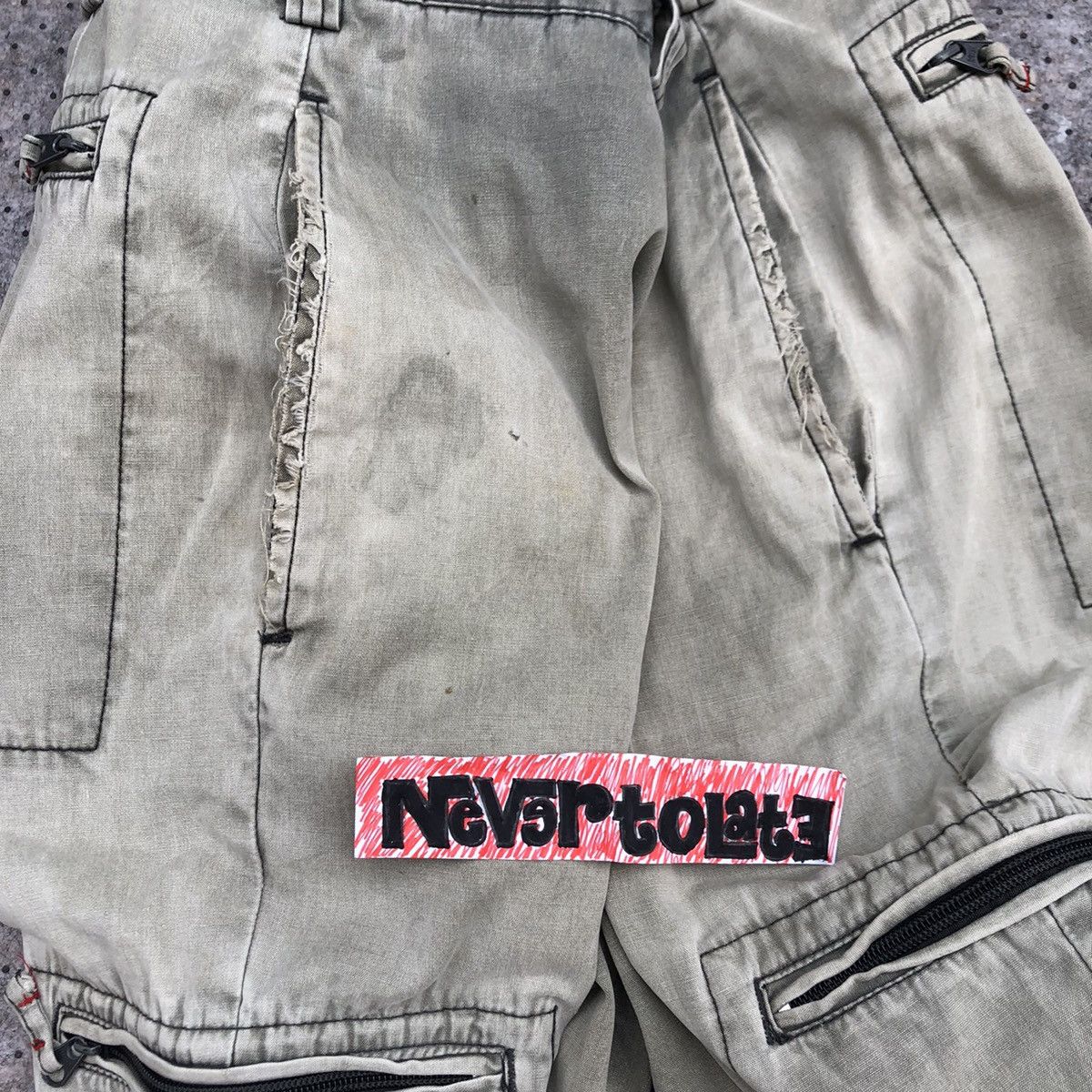 Stussy × Vintage Vintage Stussy Short 6Pocket Pants Size US 34 / EU 50 - 8 Thumbnail