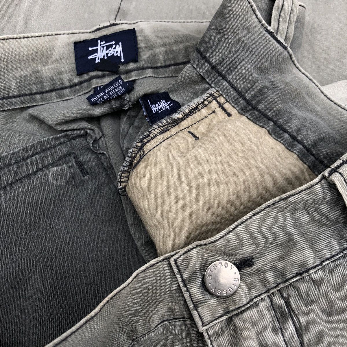 Stussy × Vintage Vintage Stussy Short 6Pocket Pants Size US 34 / EU 50 - 4 Thumbnail