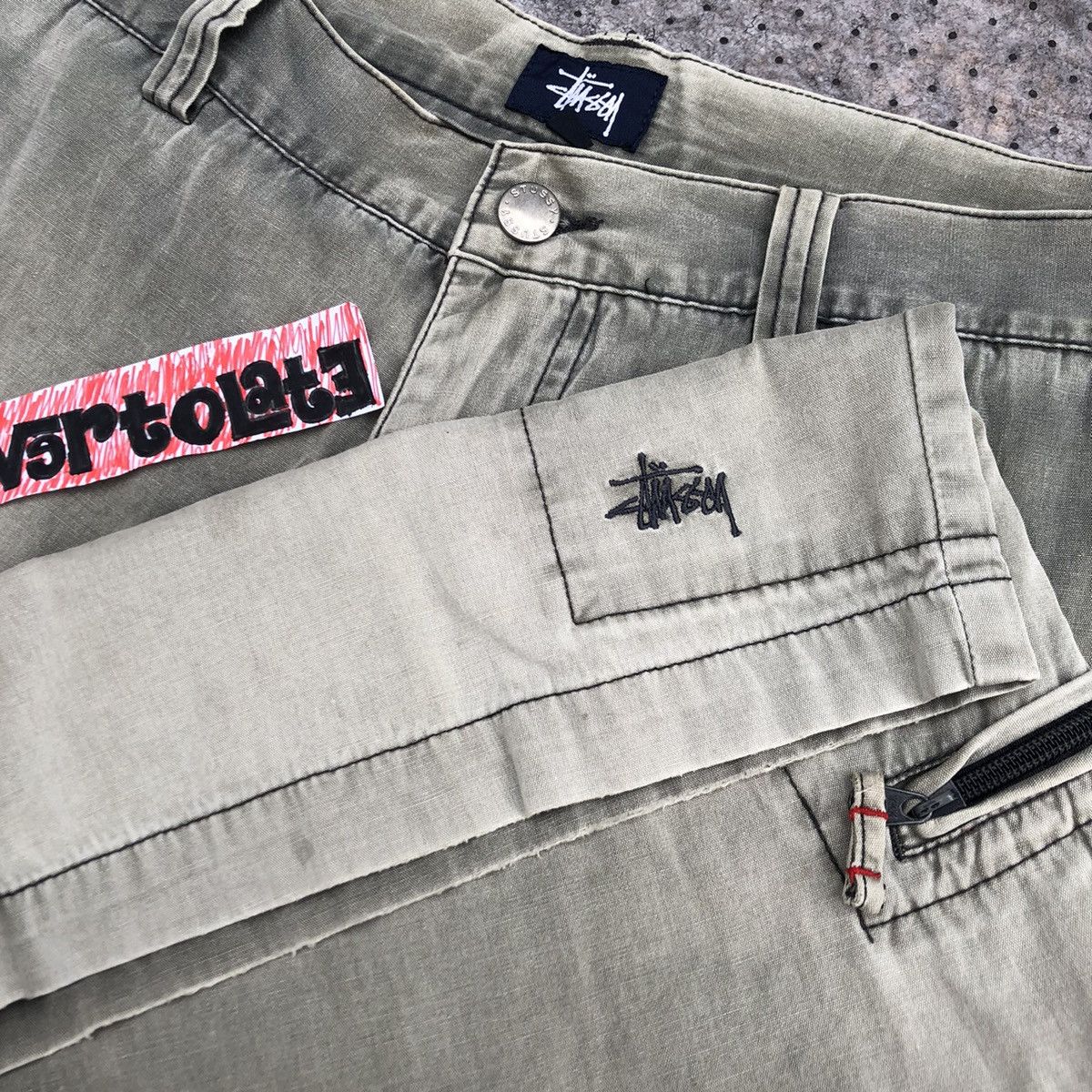Stussy × Vintage Vintage Stussy Short 6Pocket Pants Size US 34 / EU 50 - 5 Thumbnail