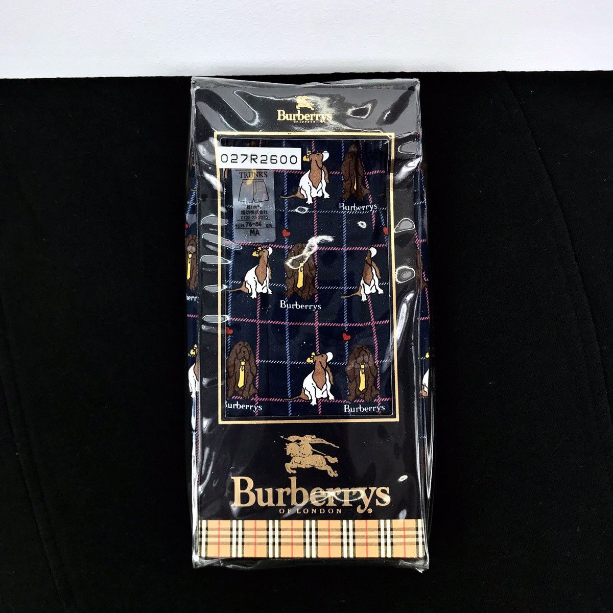 Burberry Vintage Burberrys London England Unused Fullprint Underwear Size 32 - 1 Thumbnail