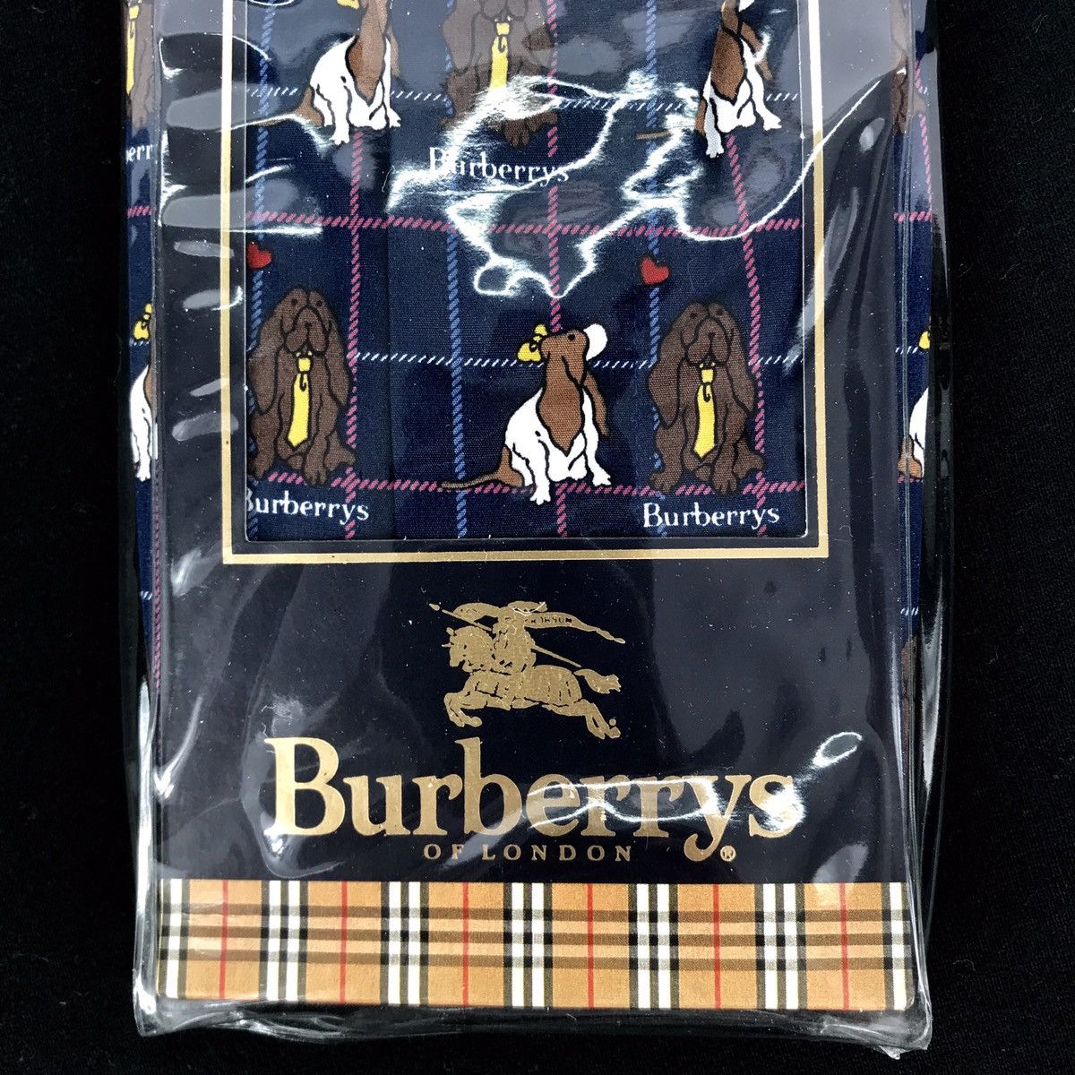 Burberry Vintage Burberrys London England Unused Fullprint Underwear Size 32 - 2 Thumbnail