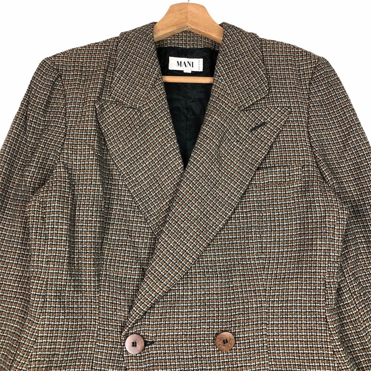 Vintage VINTAGE MANI MADE IN ITALY BLAZER Size 38S - 2 Thumbnail