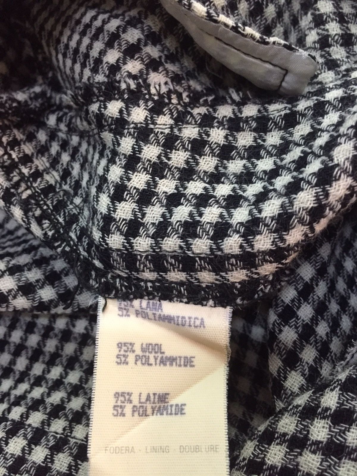 Versace GIANNI VERSACE WOOL PLAID JACKET Size S / US 4 / IT 40 - 7 Thumbnail