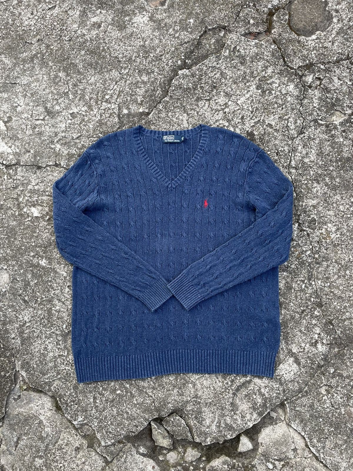 90s polo ralphlauren silk cable knit Our Polo Ralph Lauren Cable