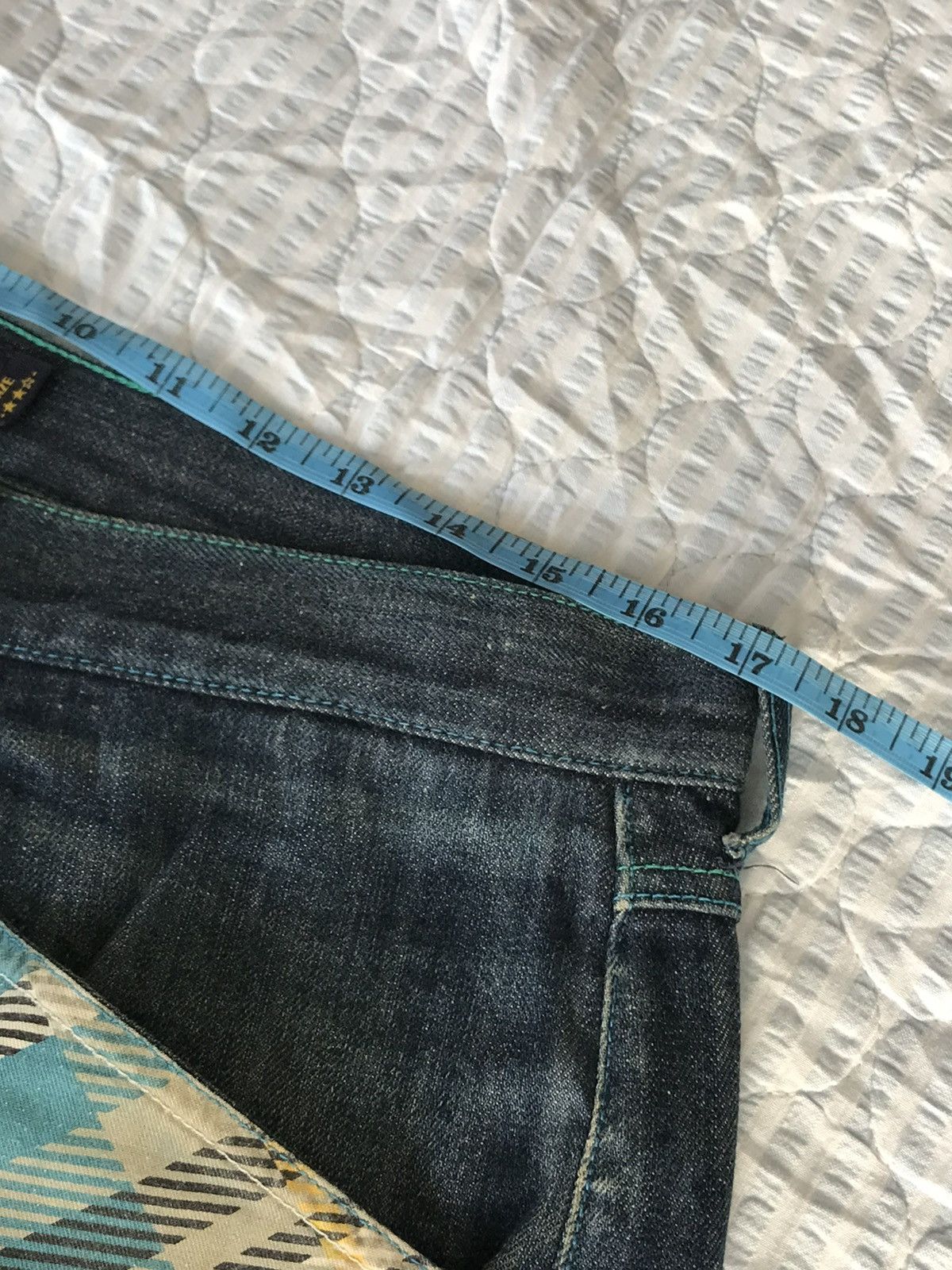 Hypebeast (A186). FLIP THE SCRIPT JAPANESE DENIM Size US 34 / EU 50 - 12 Thumbnail