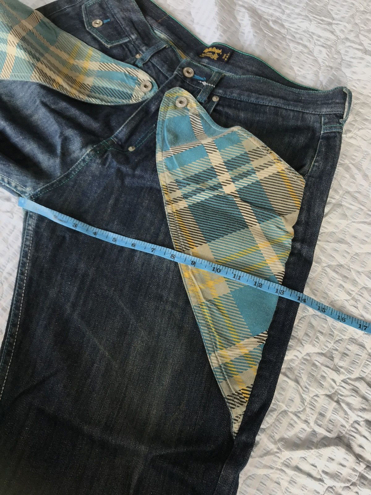 Hypebeast (A186). FLIP THE SCRIPT JAPANESE DENIM Size US 34 / EU 50 - 10 Thumbnail