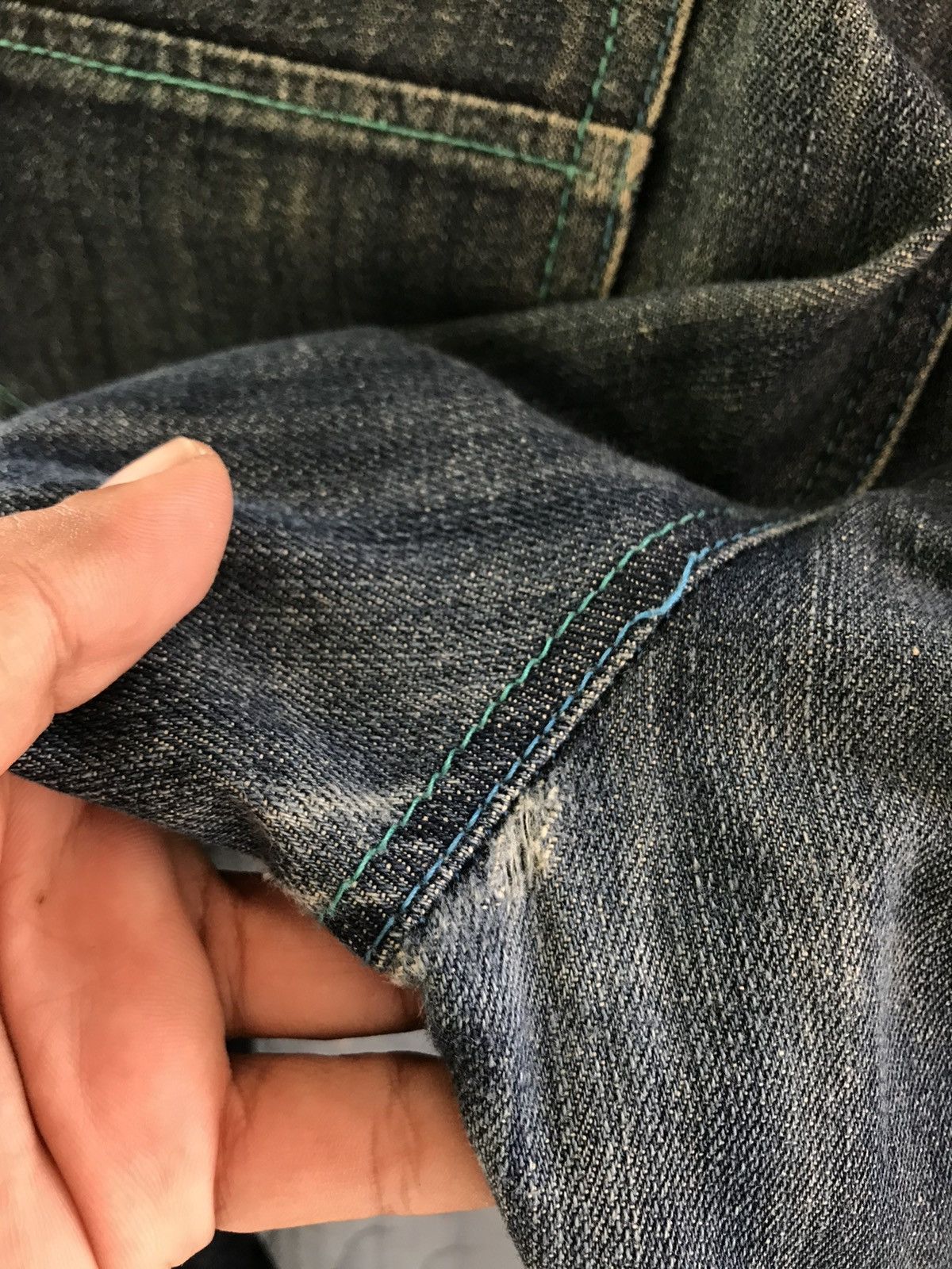 Hypebeast (A186). FLIP THE SCRIPT JAPANESE DENIM Size US 34 / EU 50 - 16 Thumbnail