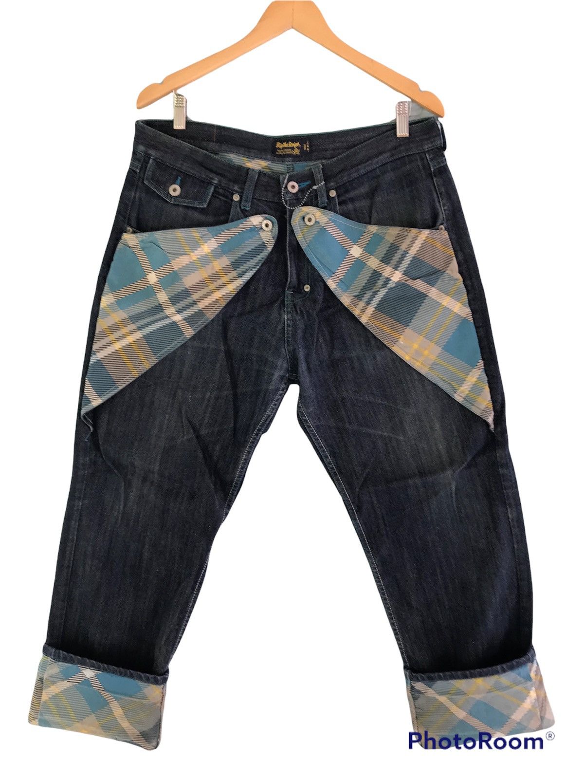 Hypebeast (A186). FLIP THE SCRIPT JAPANESE DENIM Size US 34 / EU 50 - 1 Thumbnail