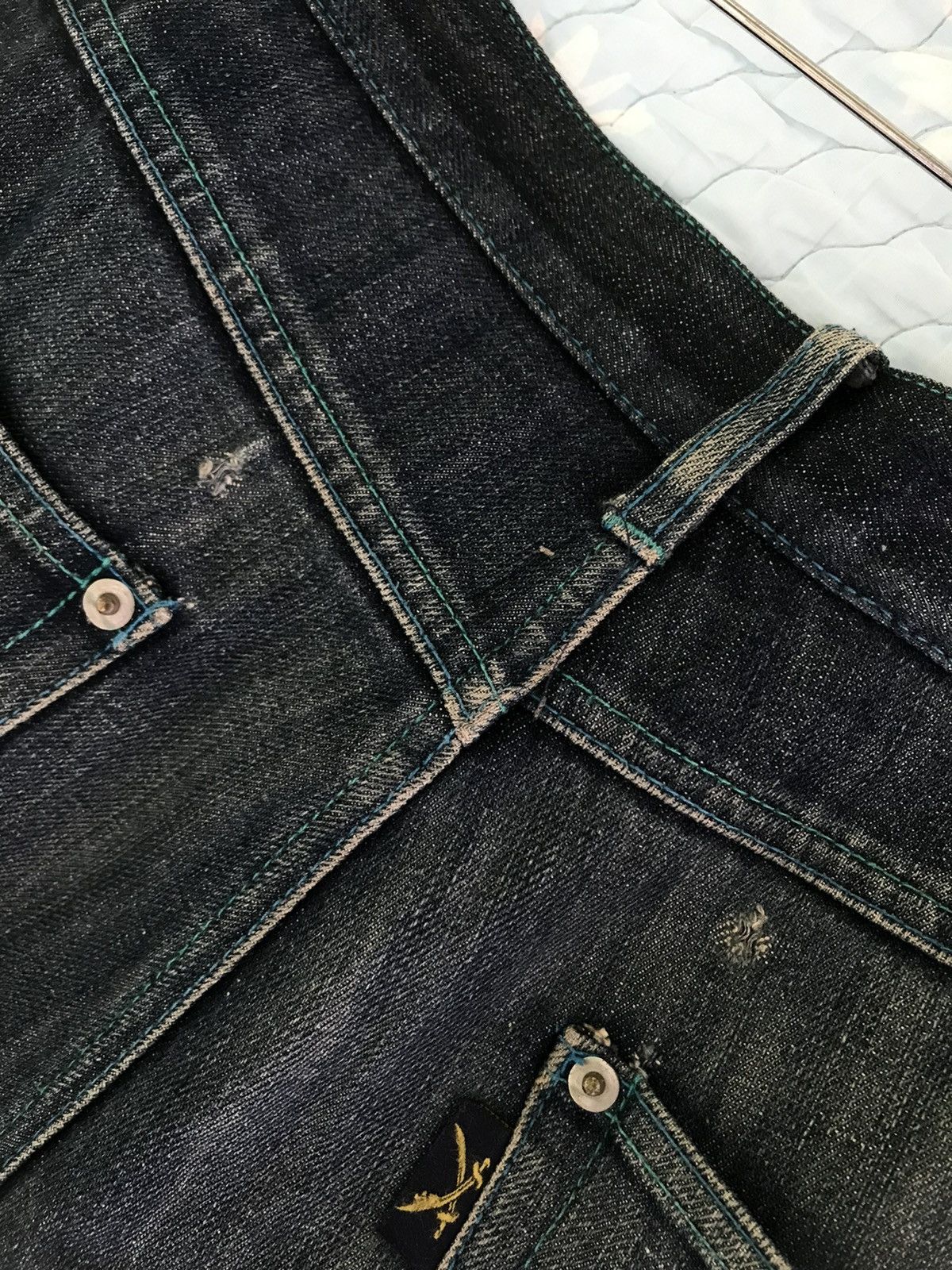Hypebeast (A186). FLIP THE SCRIPT JAPANESE DENIM Size US 34 / EU 50 - 18 Thumbnail