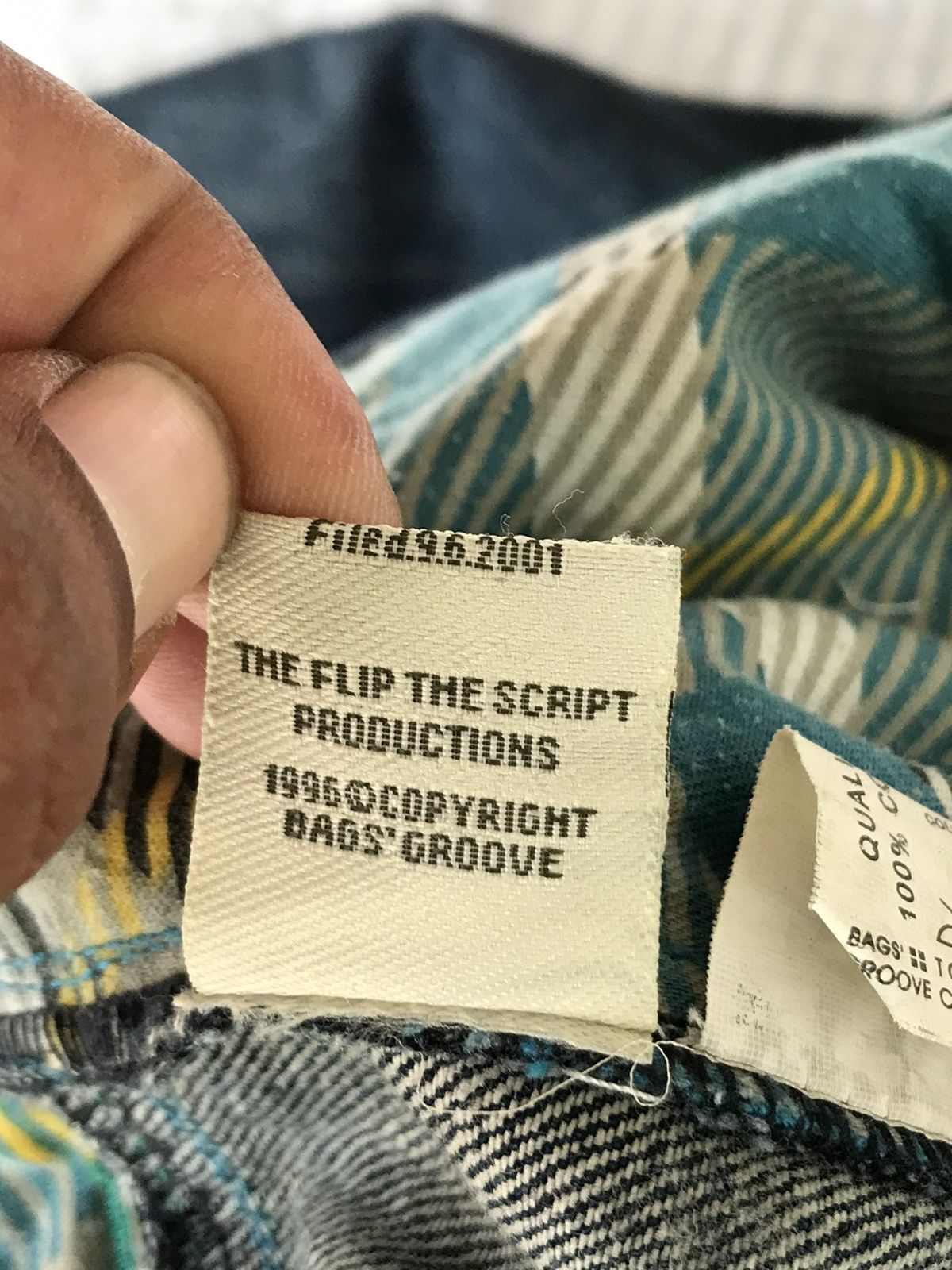 Hypebeast (A186). FLIP THE SCRIPT JAPANESE DENIM Size US 34 / EU 50 - 14 Thumbnail