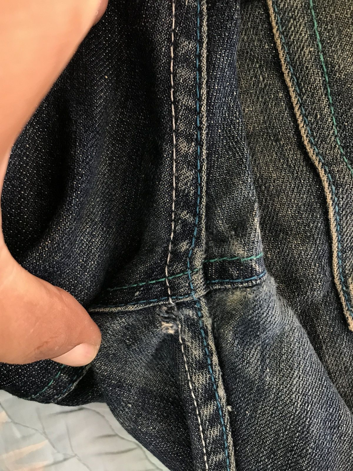 Hypebeast (A186). FLIP THE SCRIPT JAPANESE DENIM Size US 34 / EU 50 - 17 Thumbnail