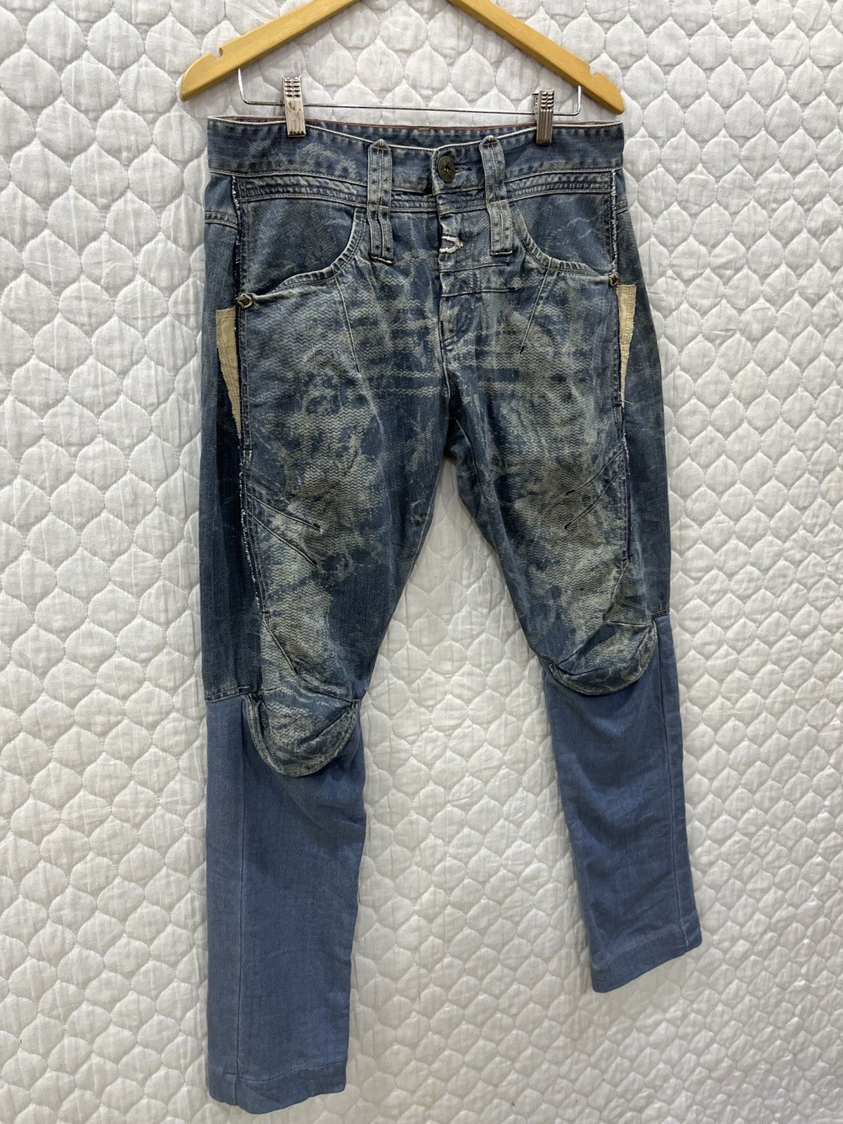 Marithe + Francois Girbaud (Llll). MARITHE FRANCOIS GIRBAUD FASHION ISTA PANTS Size US 33 - 3 Thumbnail