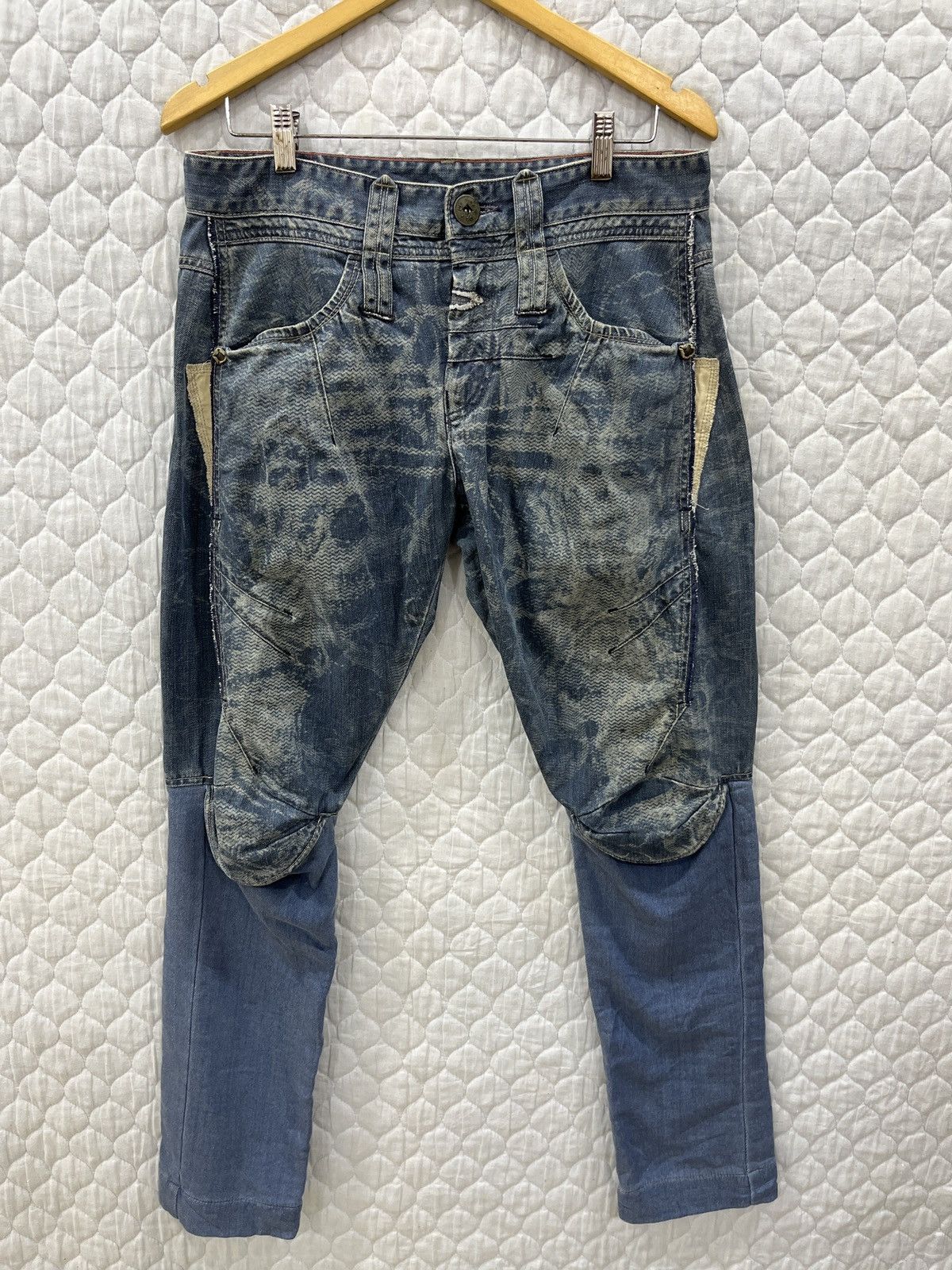 Marithe + Francois Girbaud (Llll). MARITHE FRANCOIS GIRBAUD FASHION ISTA PANTS Size US 33 - 1 Thumbnail