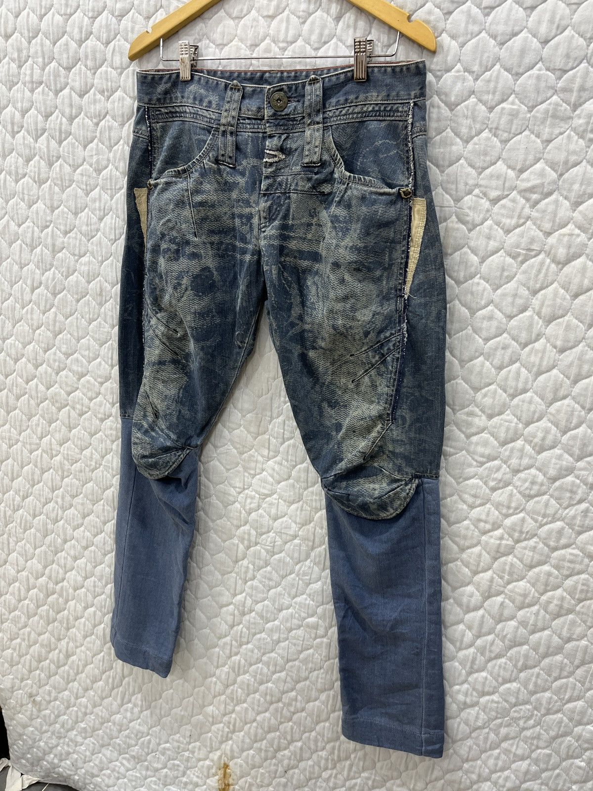 Marithe + Francois Girbaud (Llll). MARITHE FRANCOIS GIRBAUD FASHION ISTA PANTS Size US 33 - 2 Thumbnail