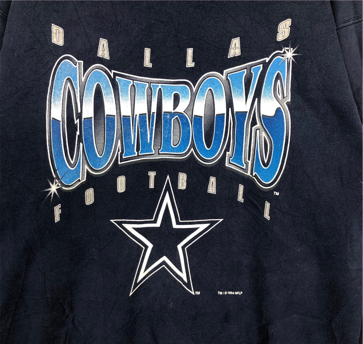 NFL Vintage Dallas Cowboys Football NFL Sweatshirt Size US M / EU 48-50 / 2 - 2 Thumbnail