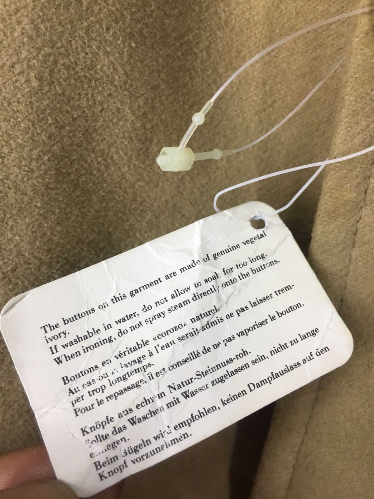C.P. Company × Moleskine AW1997 C.P COMPANY MOLESKINE JACKET (Faded) Size US L / EU 52-54 / 3 - 6 Thumbnail