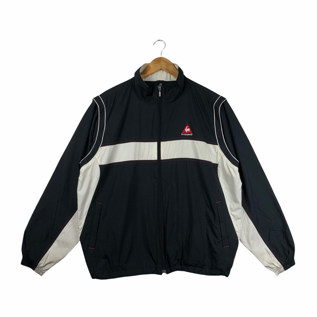 Le Coq Sportif Vintage Le Coq Sportif sweater casual jumper pullover Size US L / EU 52-54 / 3 - 1 Thumbnail