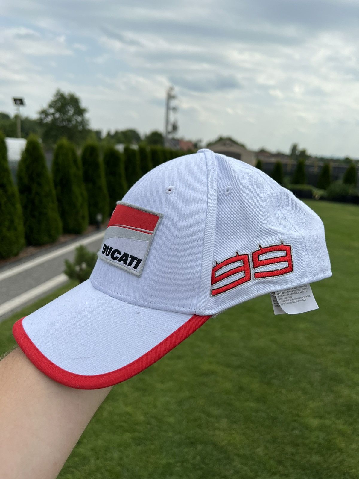 Ducati Vintage Ducati Corse 46 Cap Hat BMW Honda Jaguar Mercedes Size ONE SIZE - 2 Thumbnail